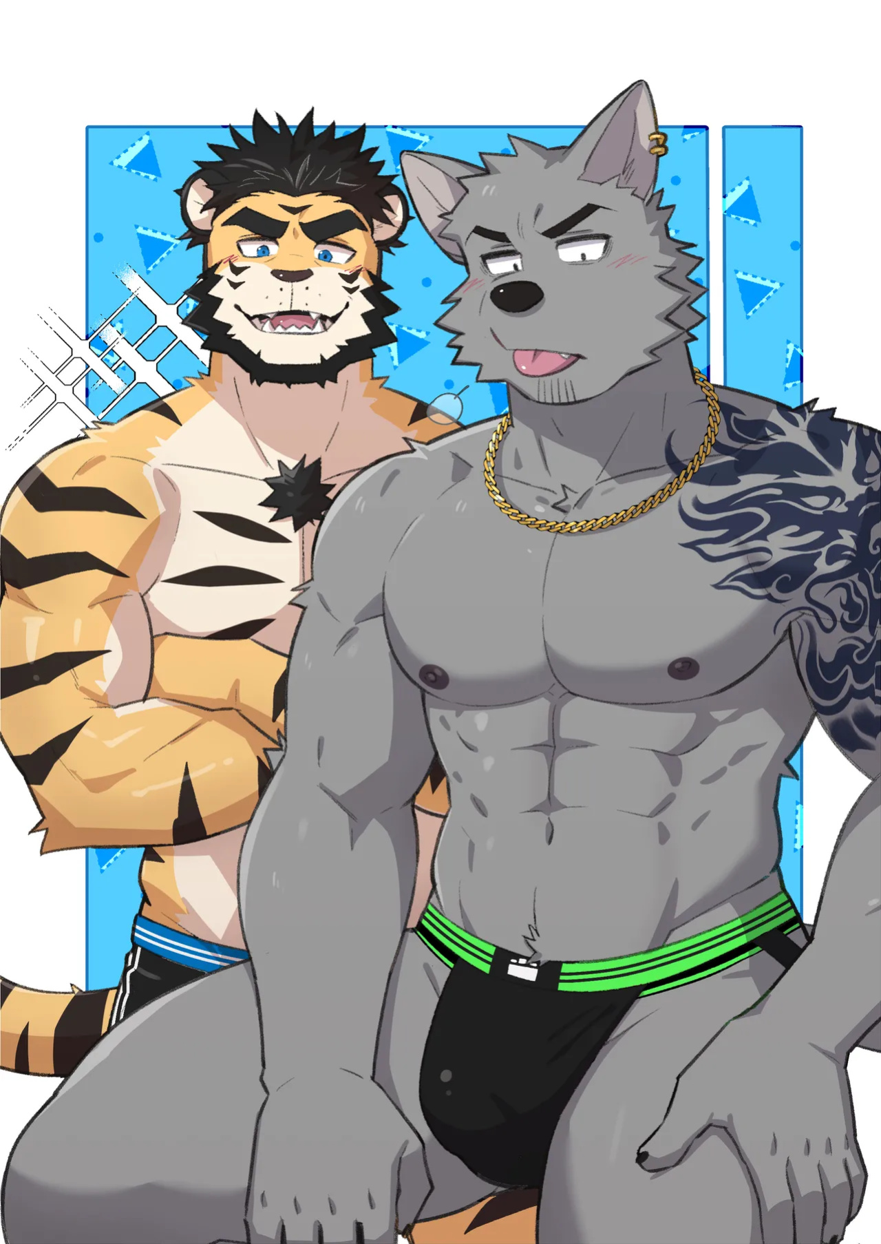 [Kumayaki (Luwei)] BIG PECS CIRISIS (Uncensored)
