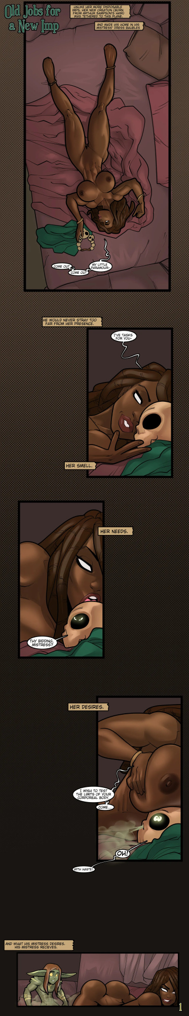 Hero Tales Comics - Old Jobs For A New Imp