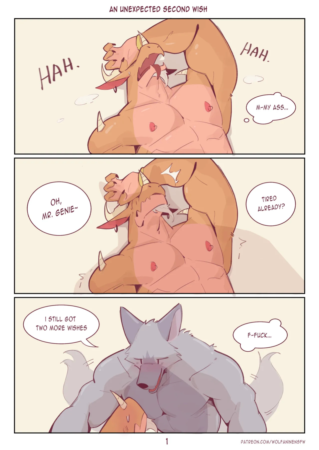 [Wolfanine] Unexpected Wishes (OC)