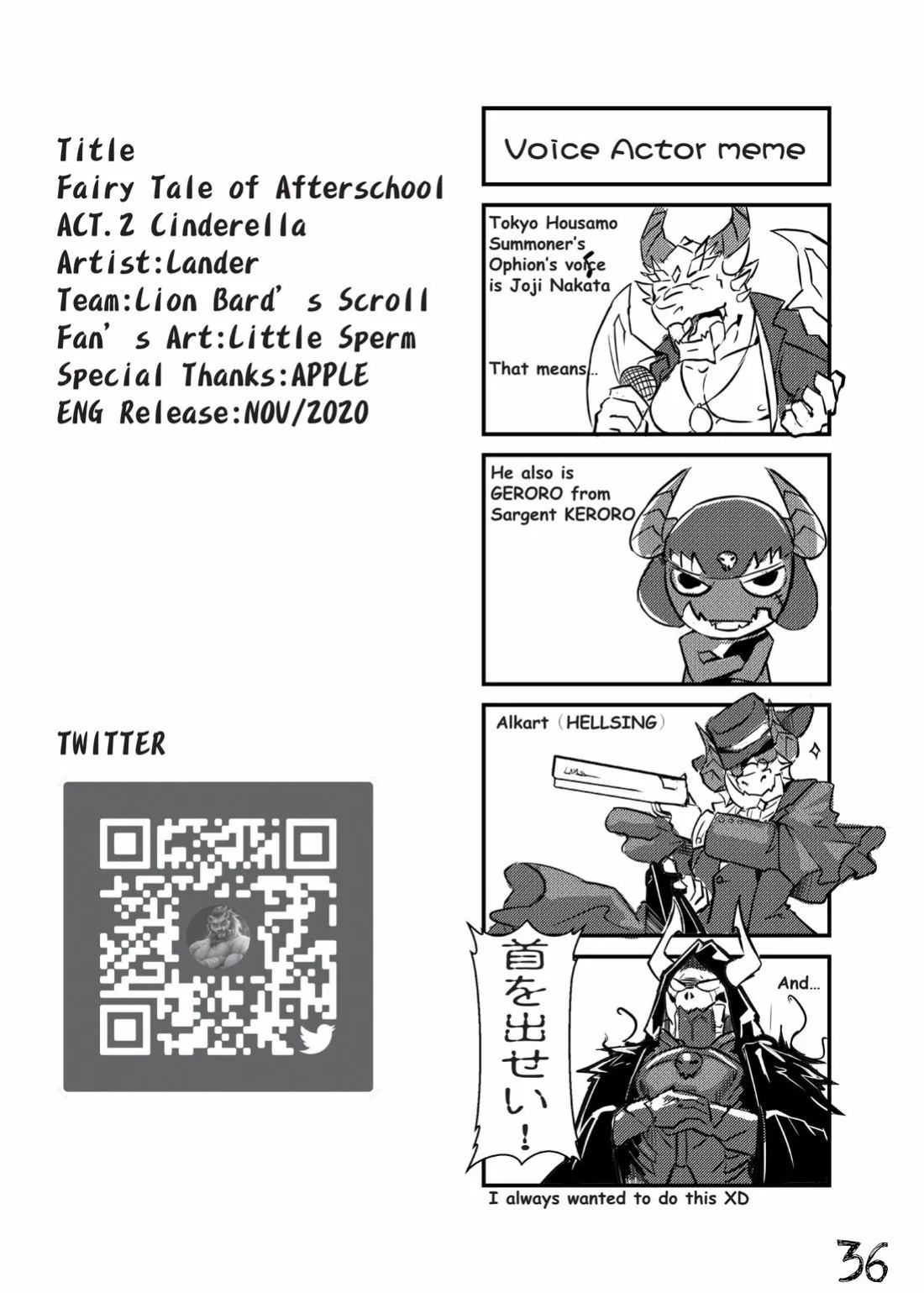 [Bard's Scroll (Lander)] Cinderella | Fairy Tale of Afterschool ACT.2 Cinderella (Tokyo Afterschool Summoners)