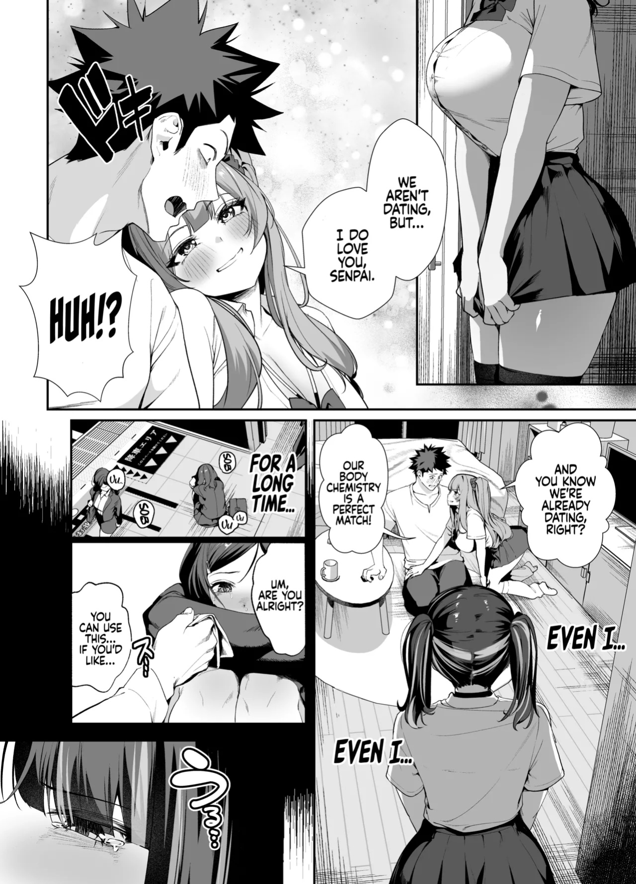 [Ebizoridan (Shien)] Senpai, Kyou Tomatte mo Ii yo ne? 2 | Can We stay at your Place Tonight Senpai? 2 [Coffedrug]