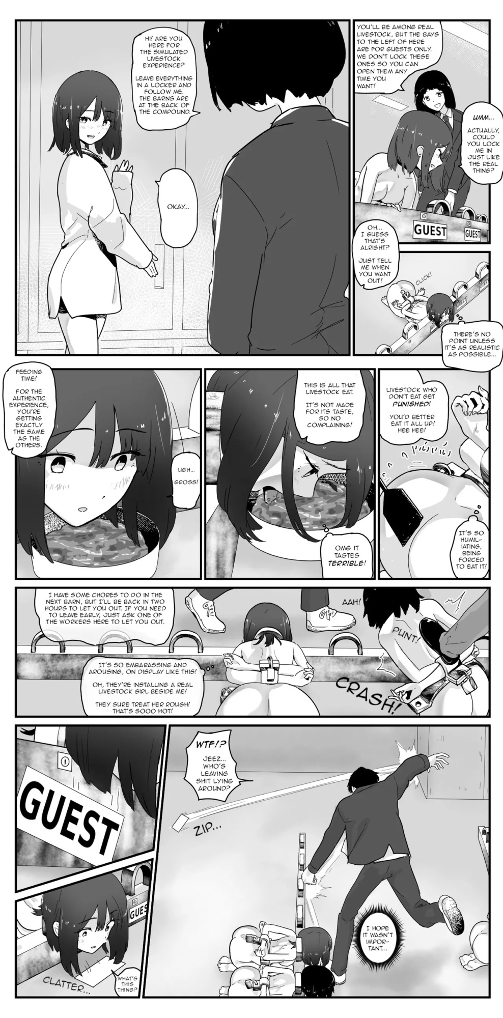 [fest] A girl who came to experience humans and animals. I don't want it to hurt