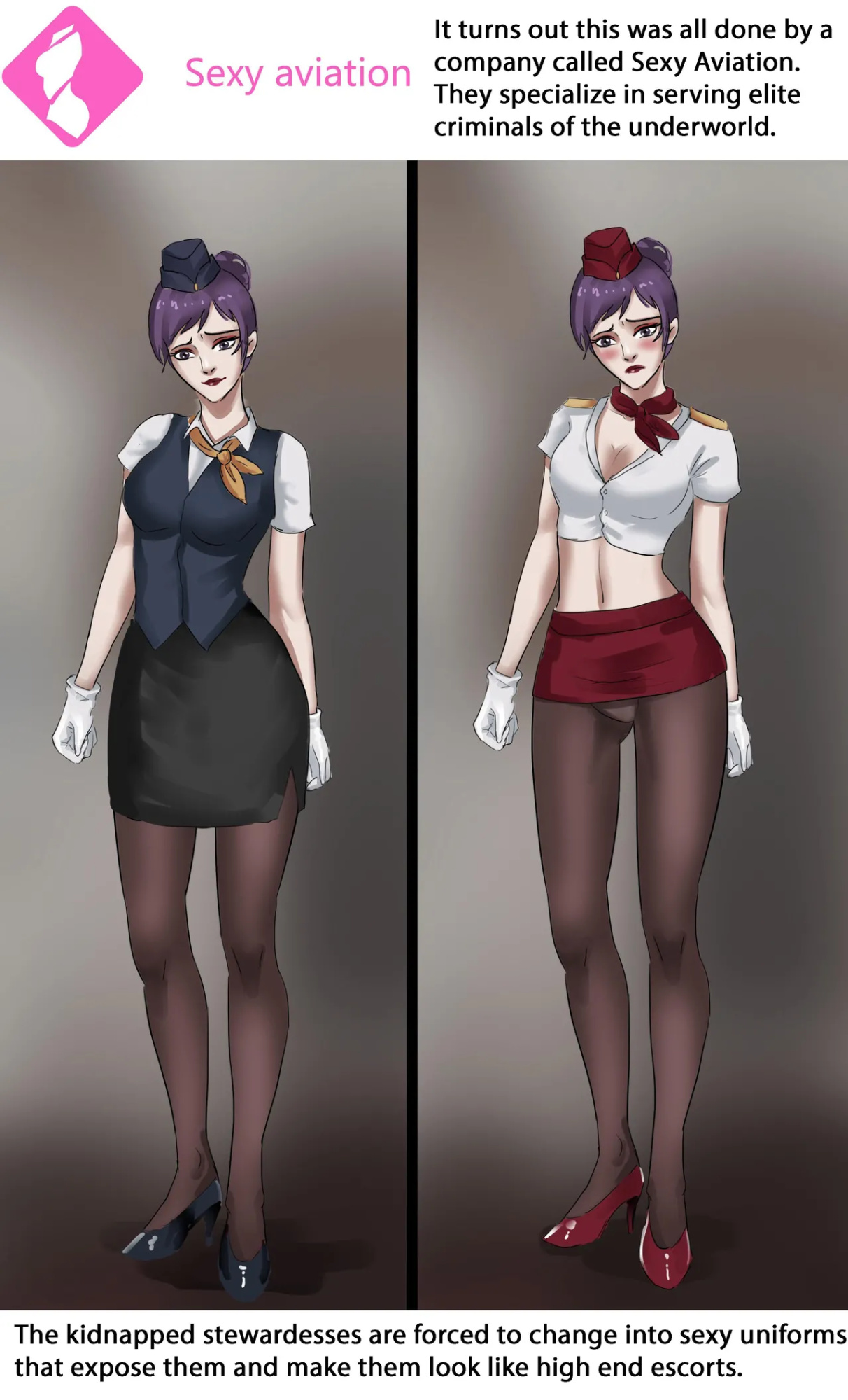 [King] Stewardess 1-2