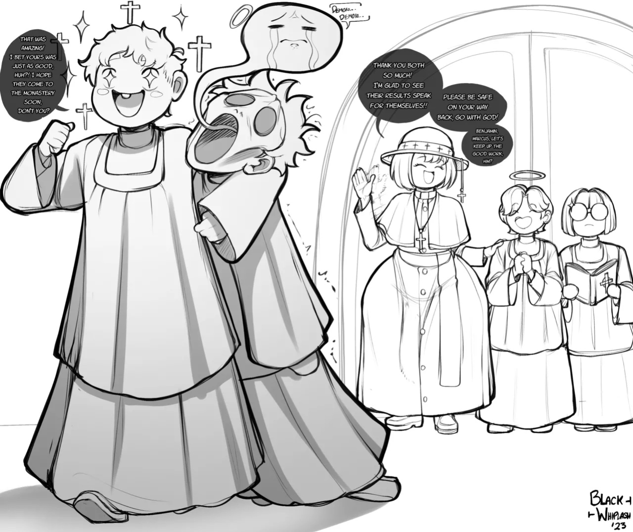 [BlackWhiplash] Father Adriel's Monastery