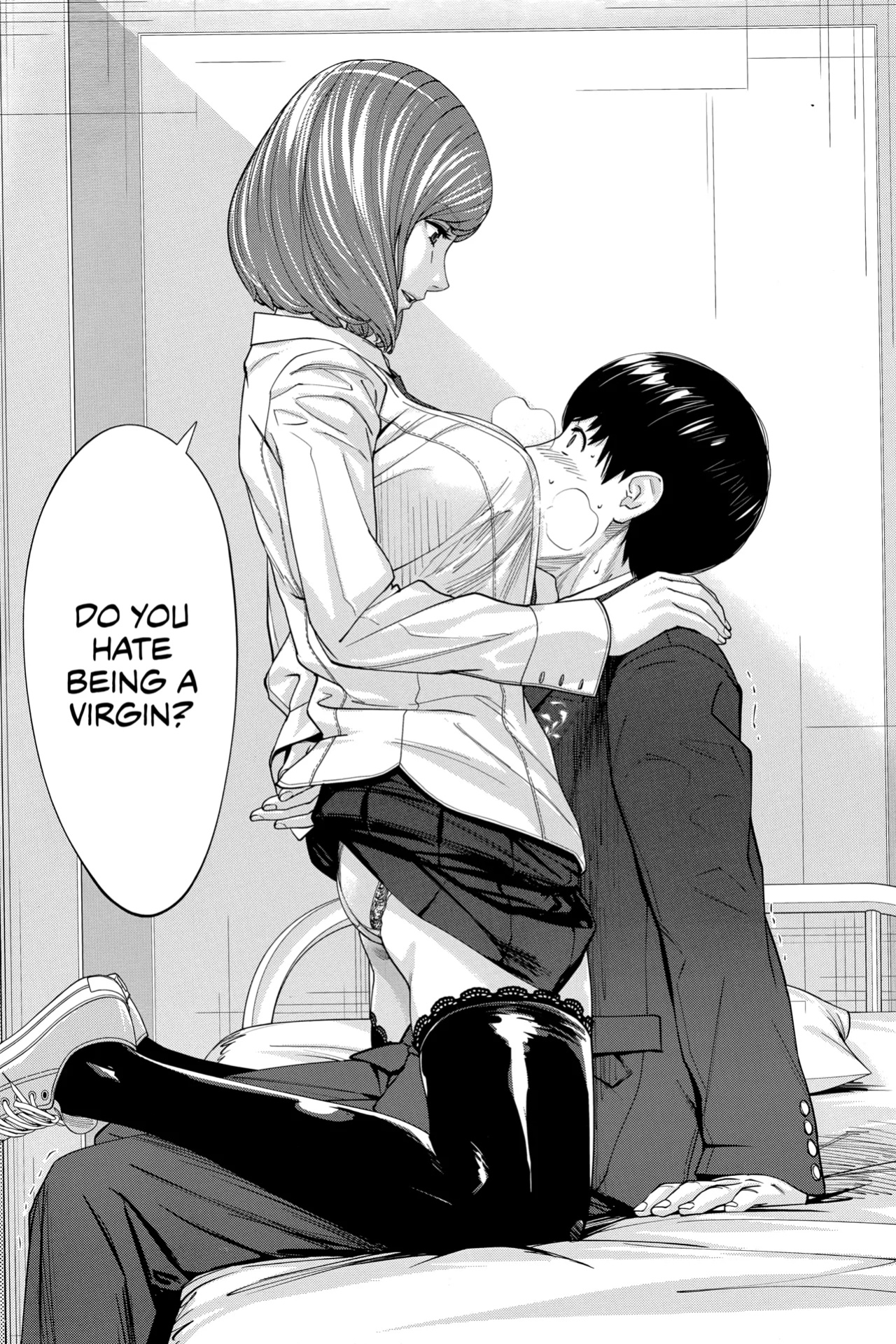 [Seto Yuuki] Yuuzai desu. #1 | You're guilty. Ch. 1 (COMIC Mugen Tensei 2022-10) [WataTL] [Fan Decensored]