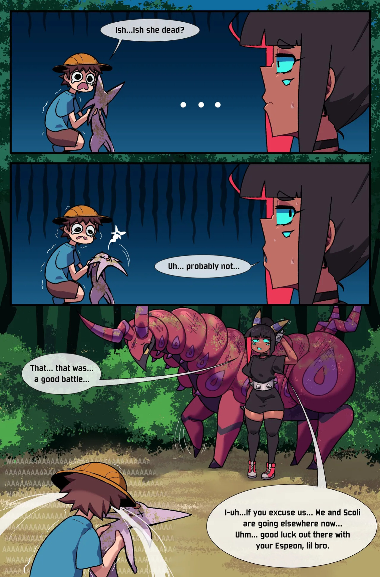 [Cuchuflin] Bug bite (Chapters 1 - 4 + extras)