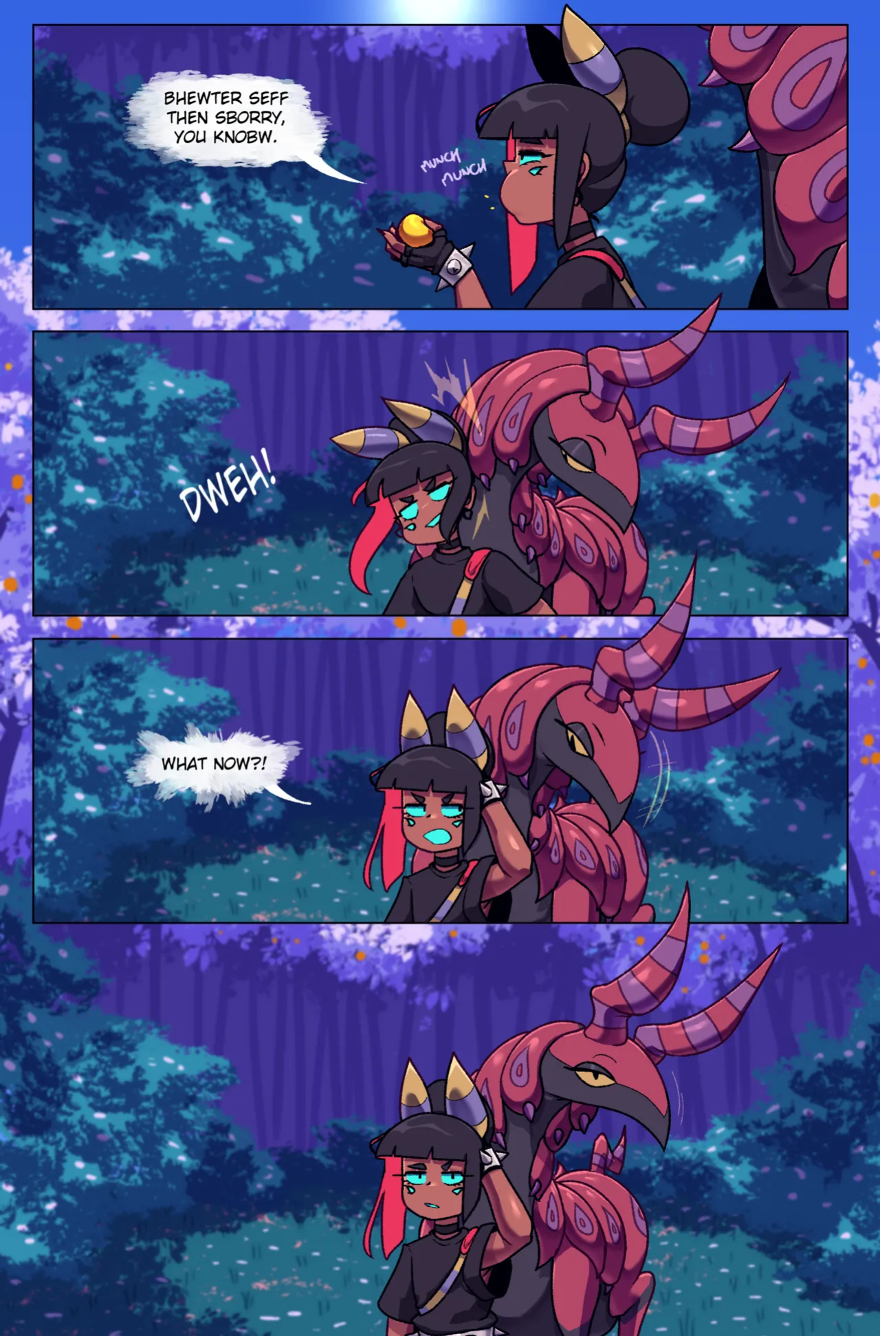 [Cuchuflin] Bug bite (Chapters 1 - 4 + extras)