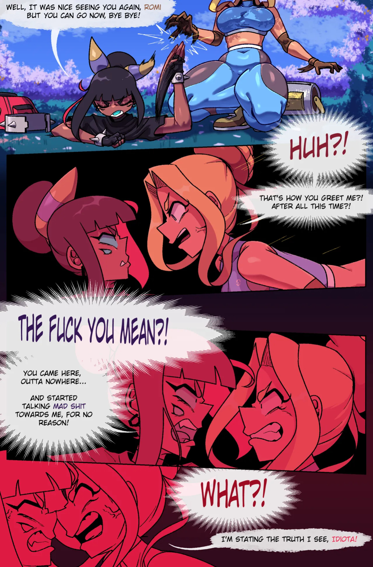 [Cuchuflin] Bug bite (Chapters 1 - 4 + extras)