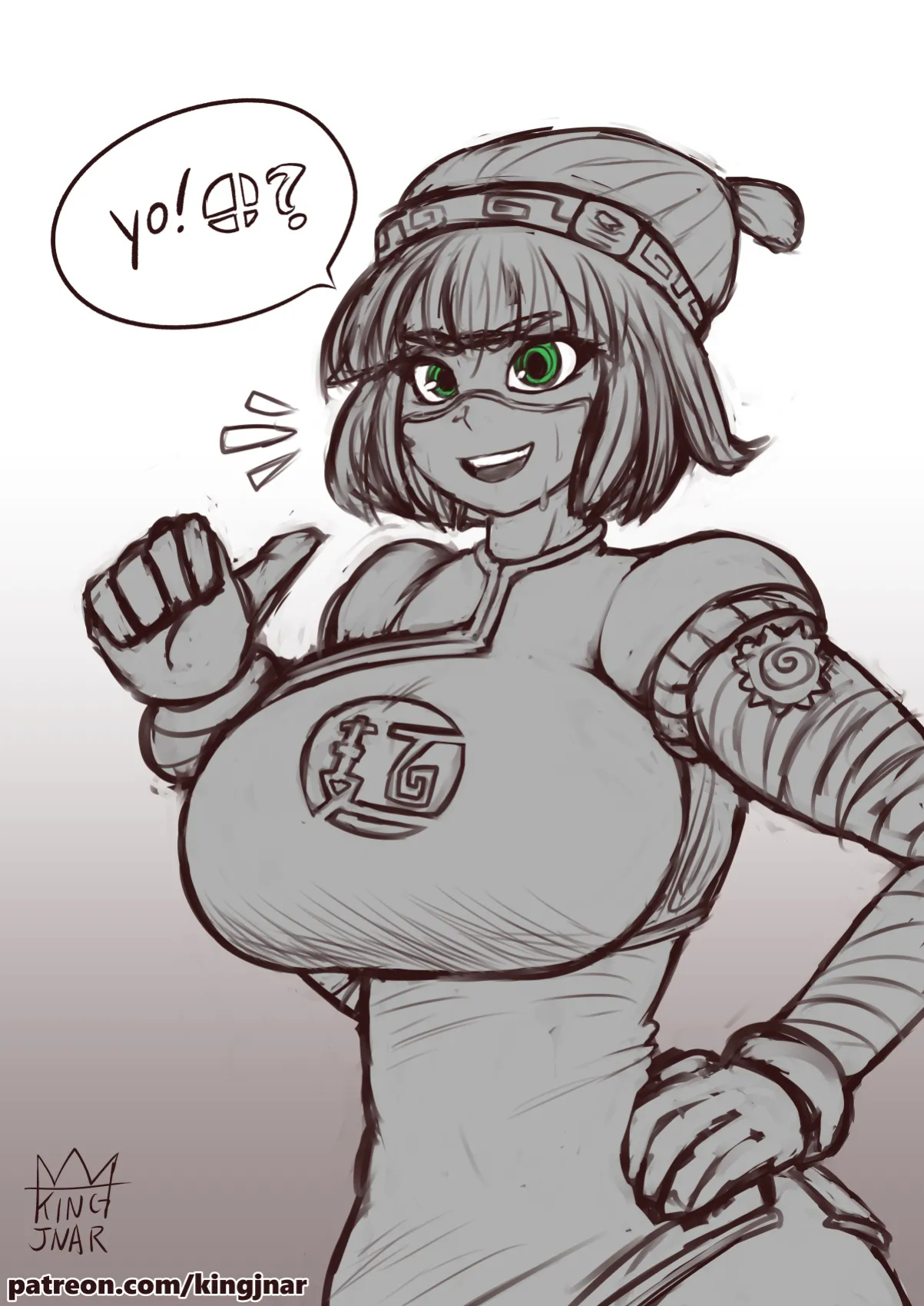 [KingJNar] Let's welcome Min Min to Smash! (Super Smash Bros.)