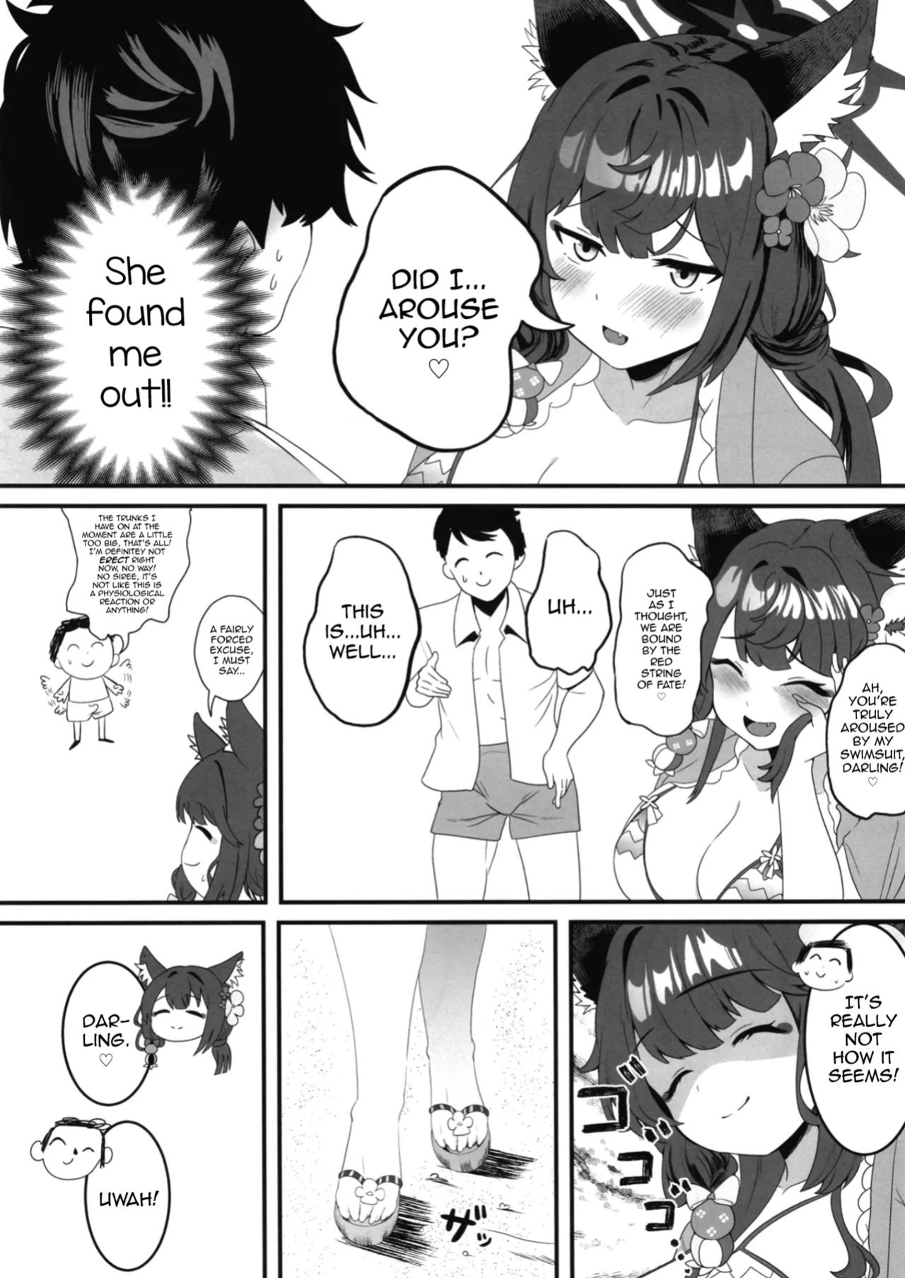 [Nikurakuen (Horin)] Megitsune no Koubi | A Vixen's Mating (Blue Archive) [mysterymeat3]
