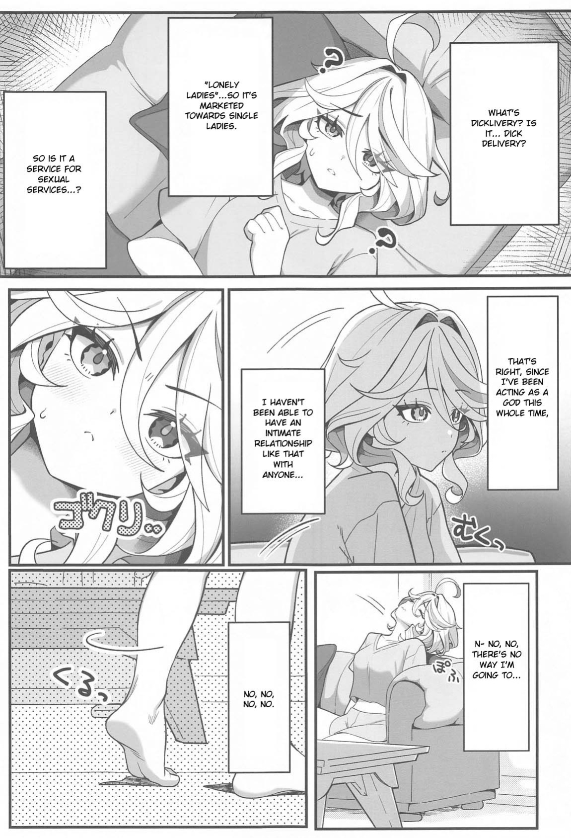 (C105) [piccione!!] Jiyuu no Yorokobi ni Oborete - Drowning in the pleasures of freedom (Genshin Impact)