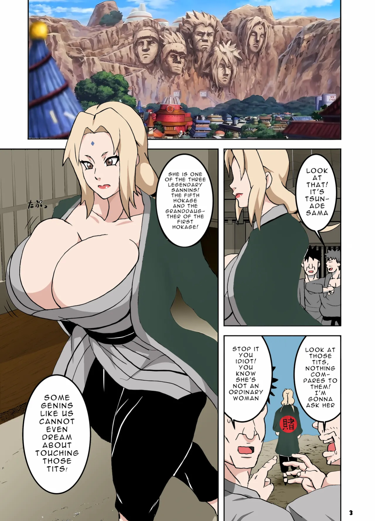 [NARUHO-Dou (Naruhodo)] ToroTsuna Hokage Horegusuri no Nan no Maki (Naruto) [Colorized]