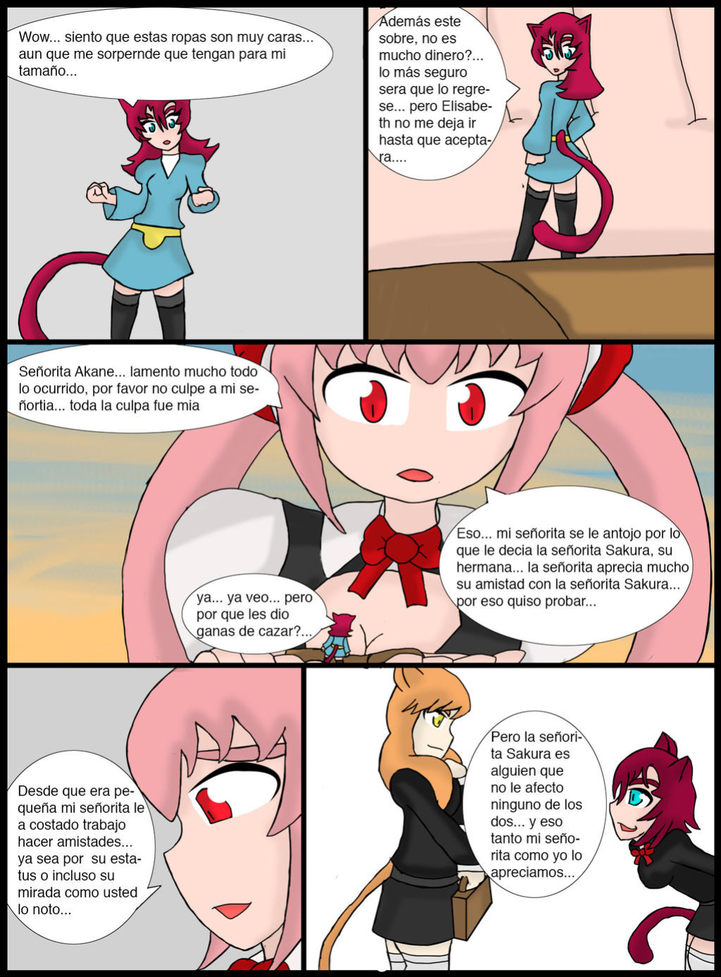 [tsukai91] Hermanas Neko / Cat Sisters
