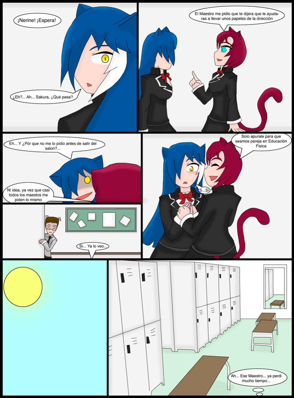 [tsukai91] Hermanas Neko / Cat Sisters