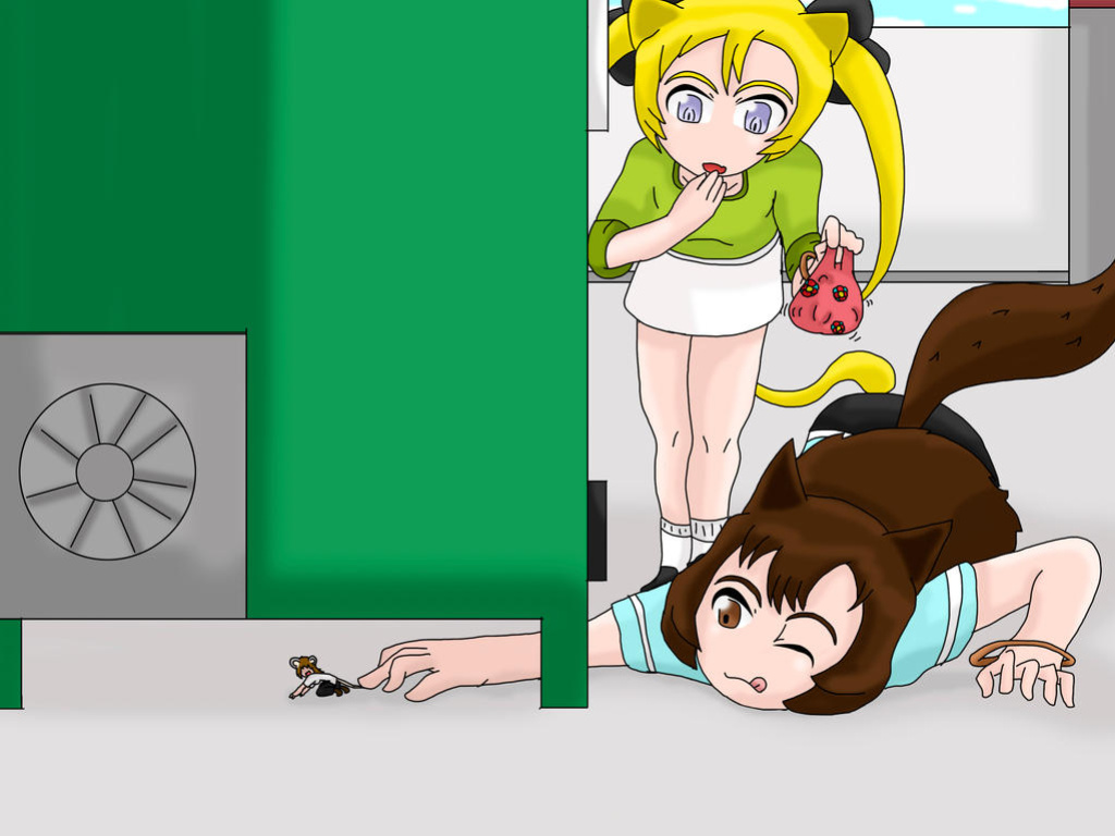 [tsukai91] Hermanas Neko / Cat Sisters