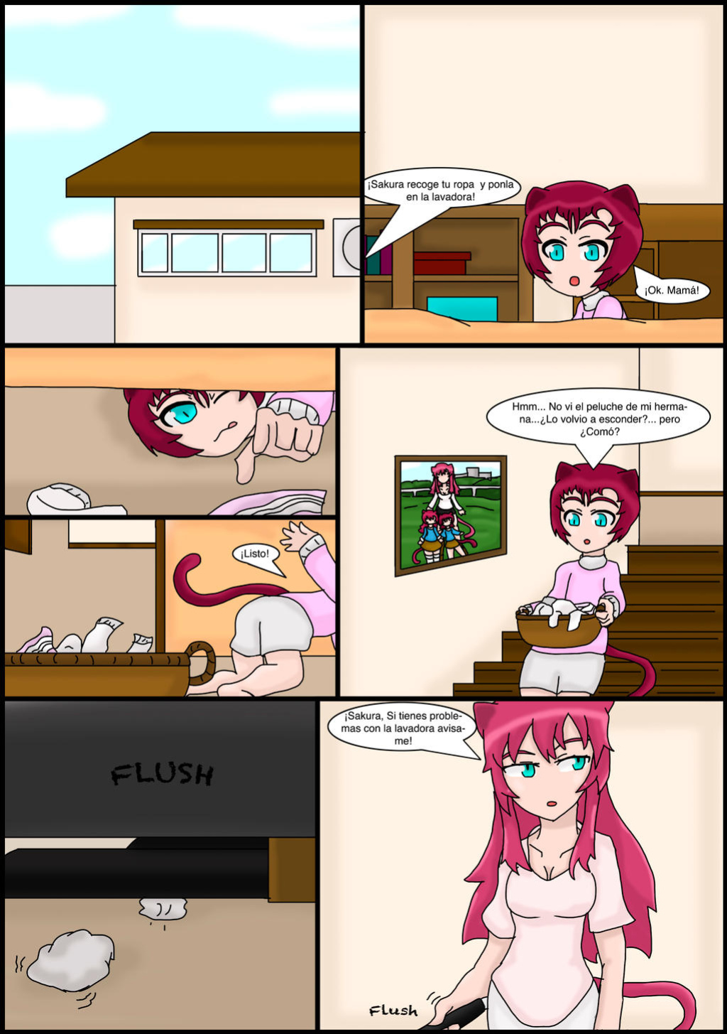 [tsukai91] Hermanas Neko / Cat Sisters