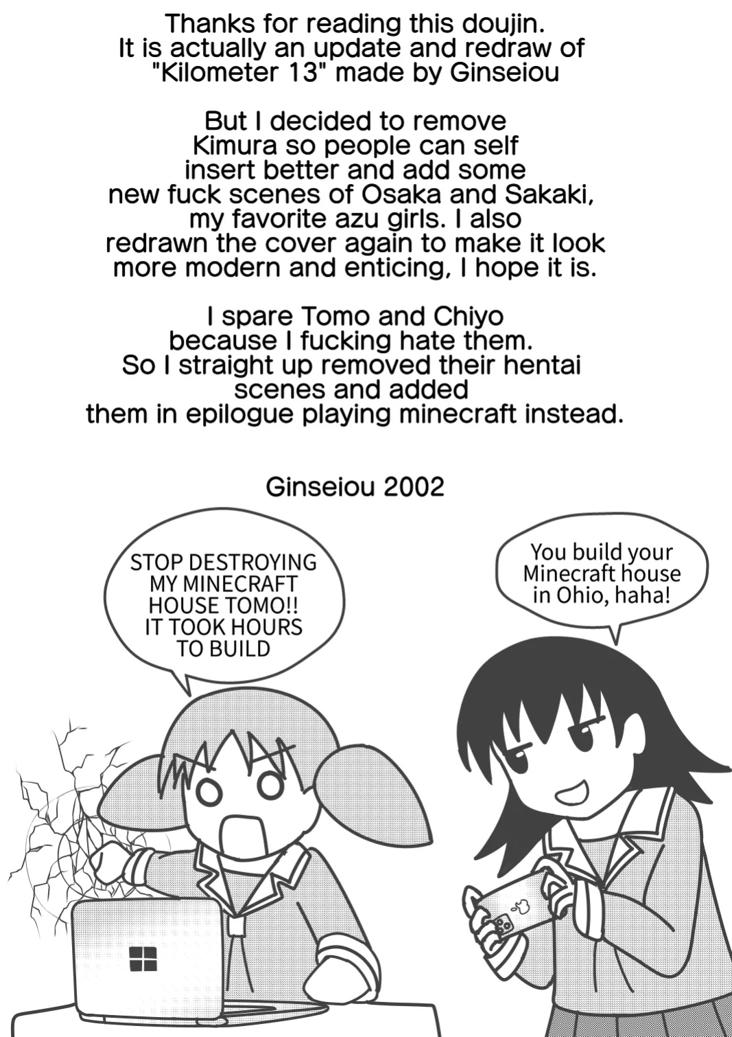(C104) Azumanga Ngentot P Diddy Special (Azumanga Daioh)