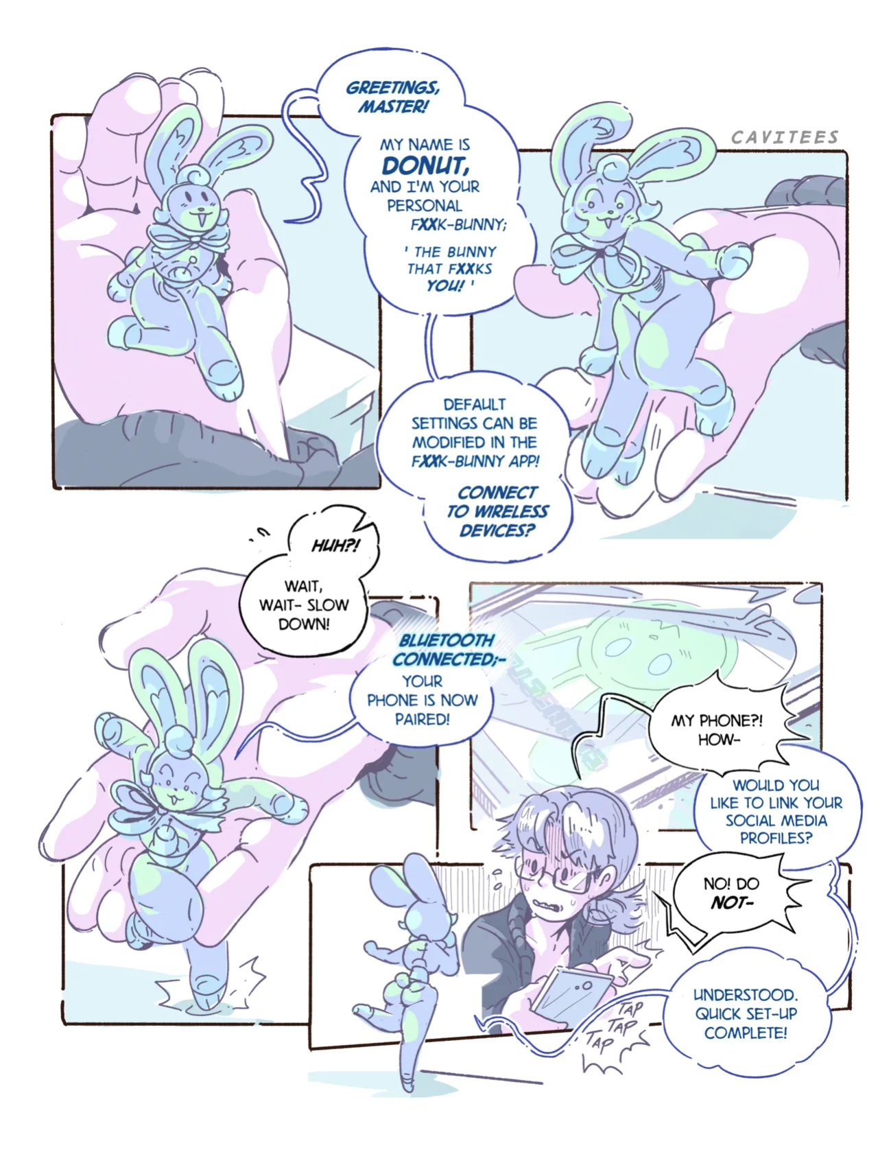 Slime-Bunny Loves You~!