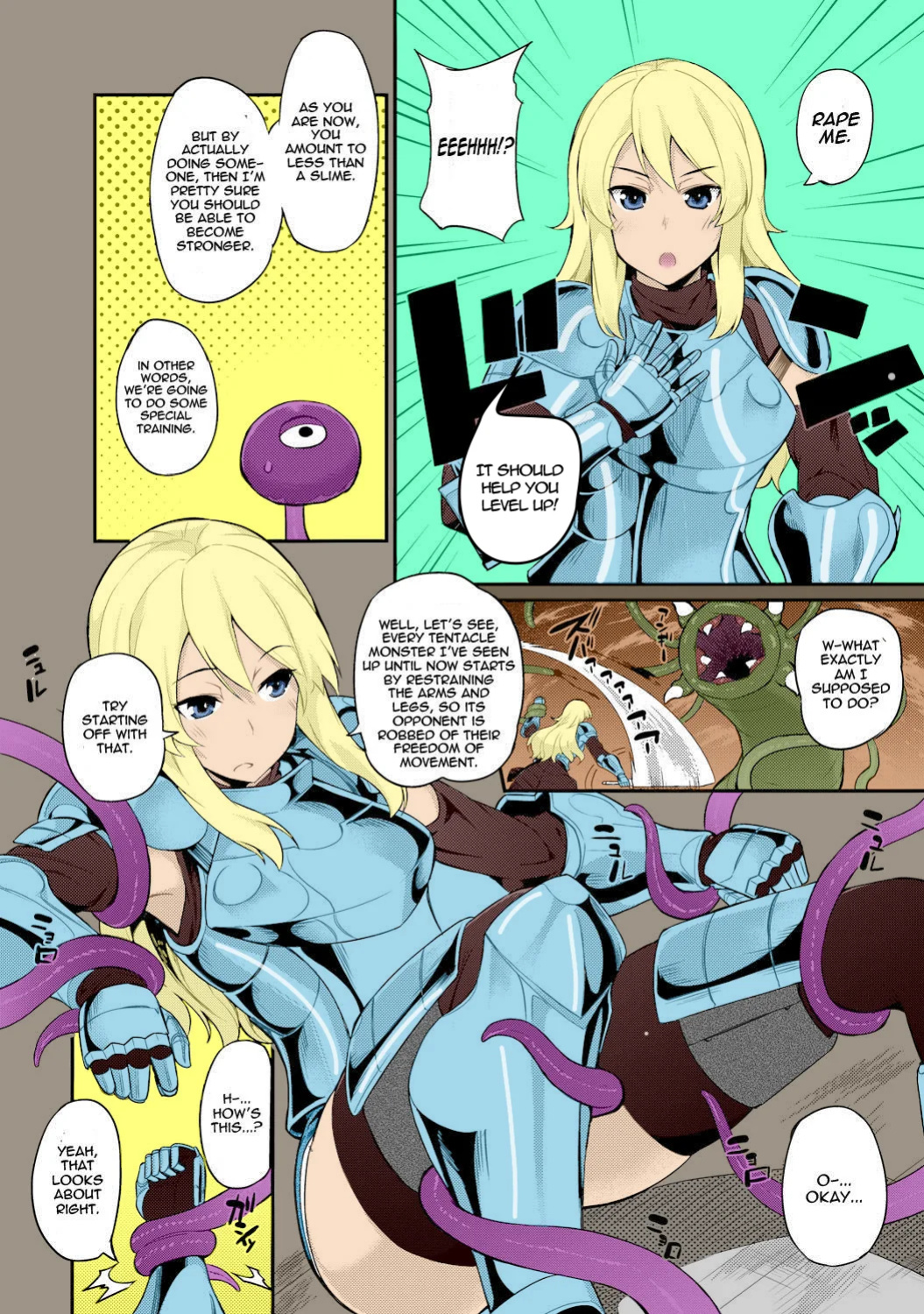 Tentacles Training Full Color