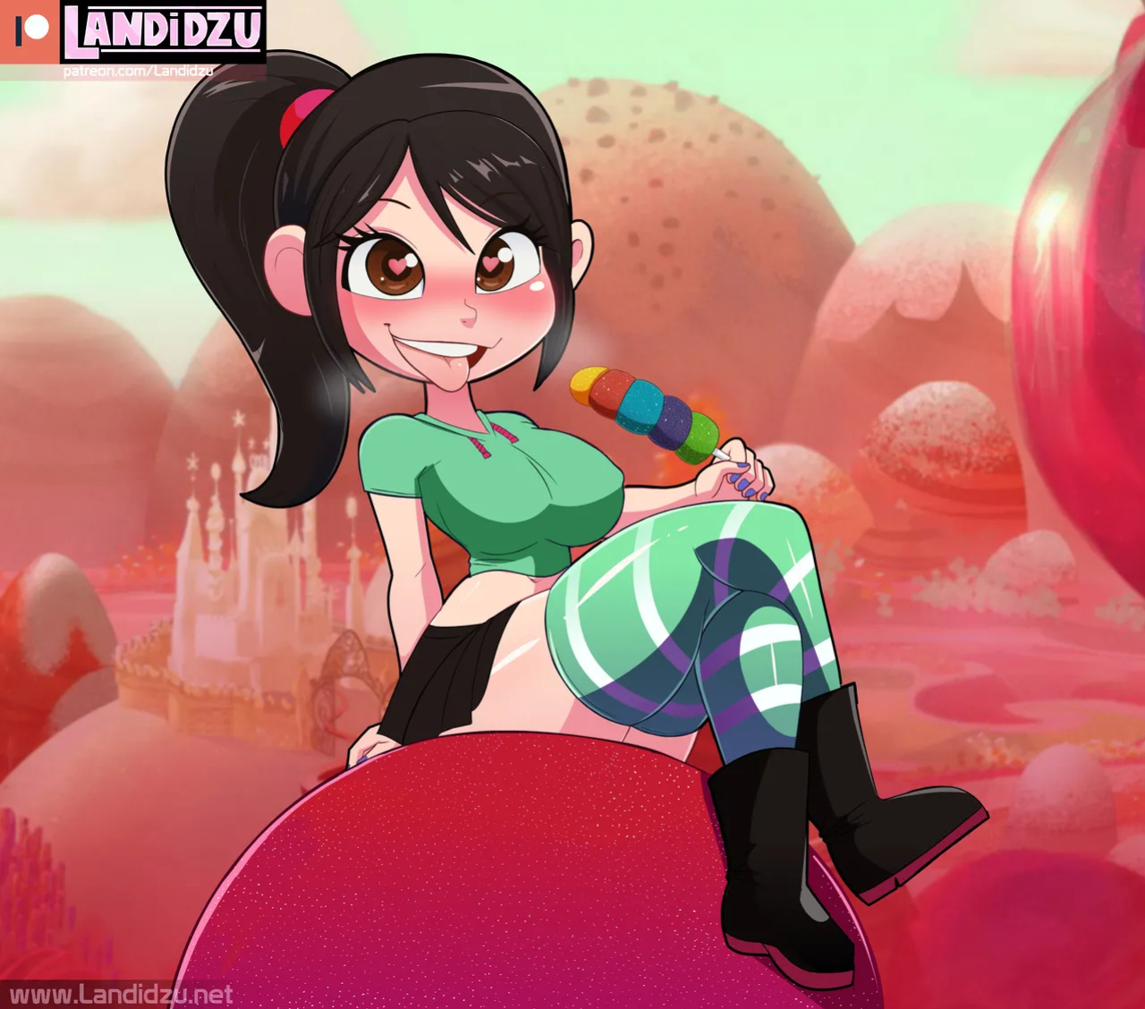 [Landidzu] Vanellope von Schweetz (Wreck-It Ralph)