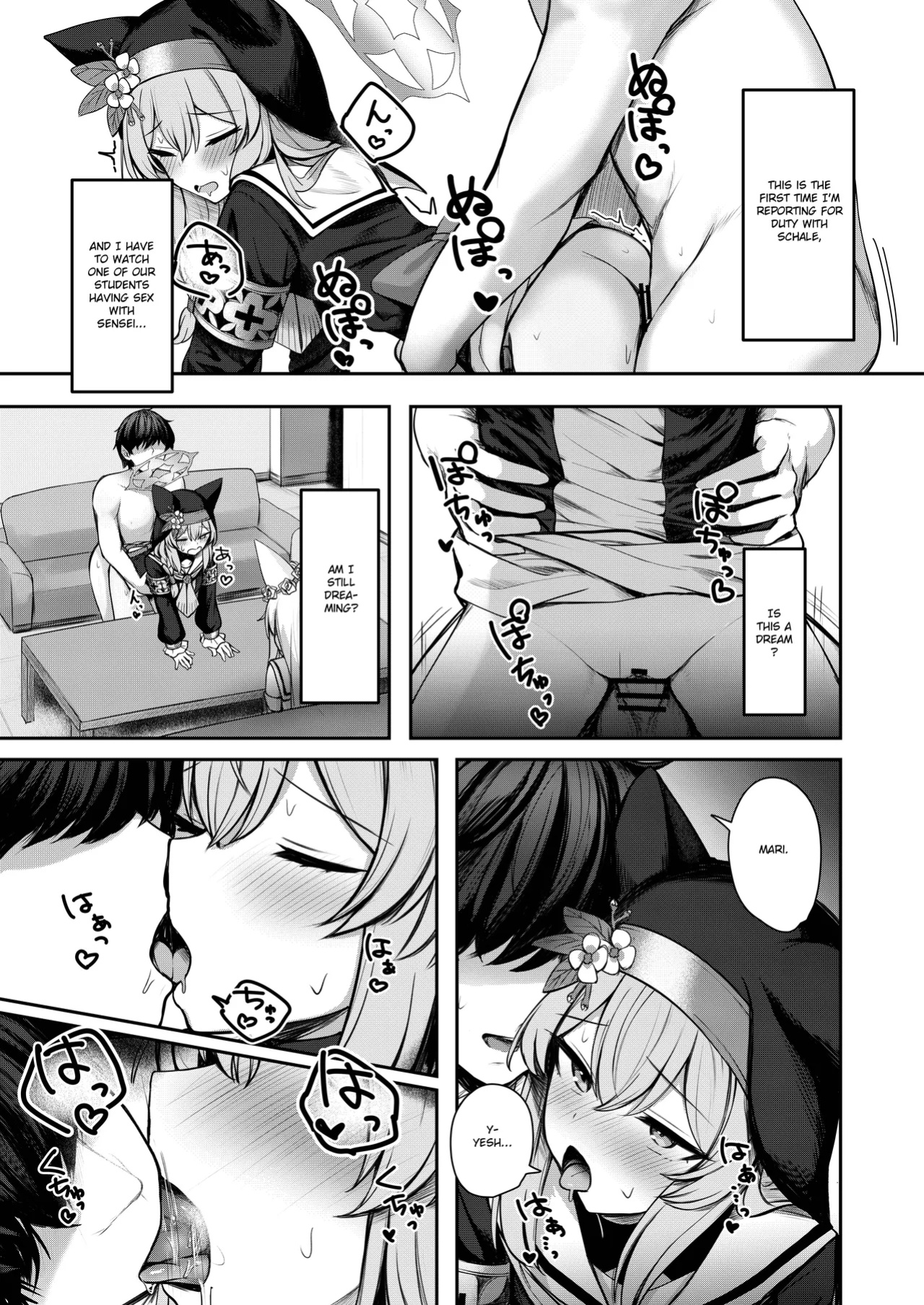 [Porenoinariya (Porenoinari)] Tokubetsu Sensei Shien Gakari. (Blue Archive) [Hitode Scans]