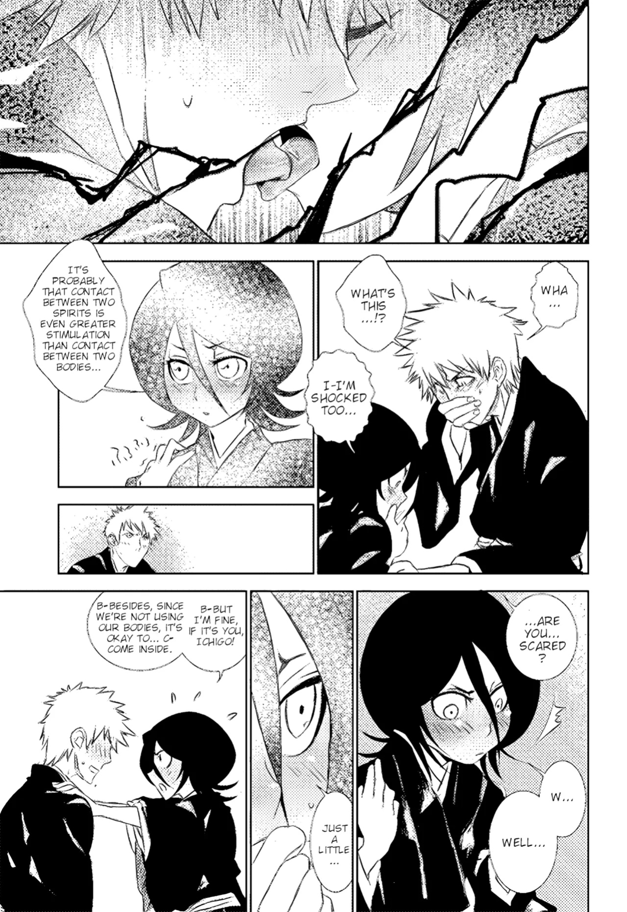 (COMIC1☆3) [BAKA to HASA me (Tsukai You)] NO/BODY (Bleach) [Brolen + EHCove] [Decensored + Upscaled]