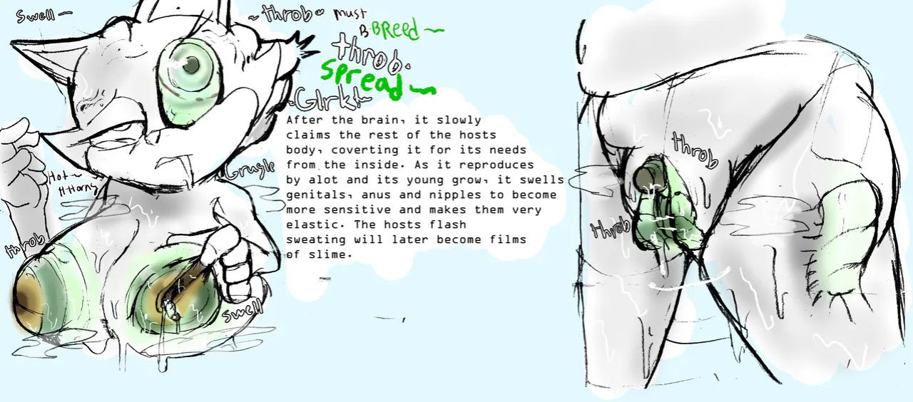 [DanHabikitiki] Generic Leucohloridium Parasite