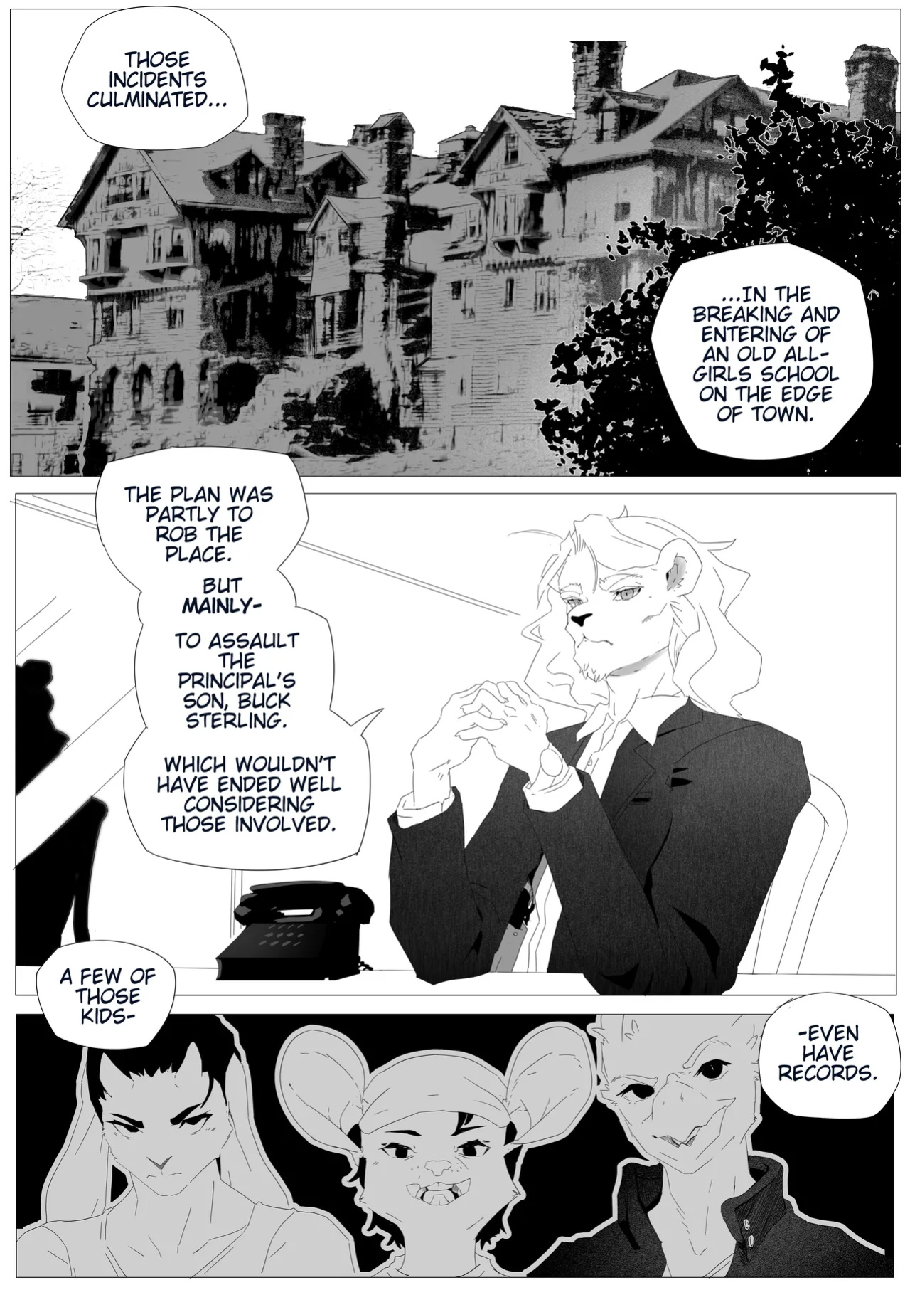 [CoraBlue] Lost and Found Club: Chapter 2
