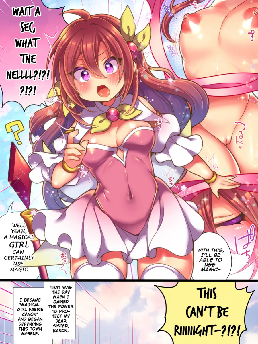 [Amuai Okashi Seisakusho (Reitou Mikan)] Seigi no TS Mahou Shoujo wa Seigi ni Nasu Sube naku Makechaimashita... | The righteous TS magical girl was defeated by the sexual technique without being able to do anything