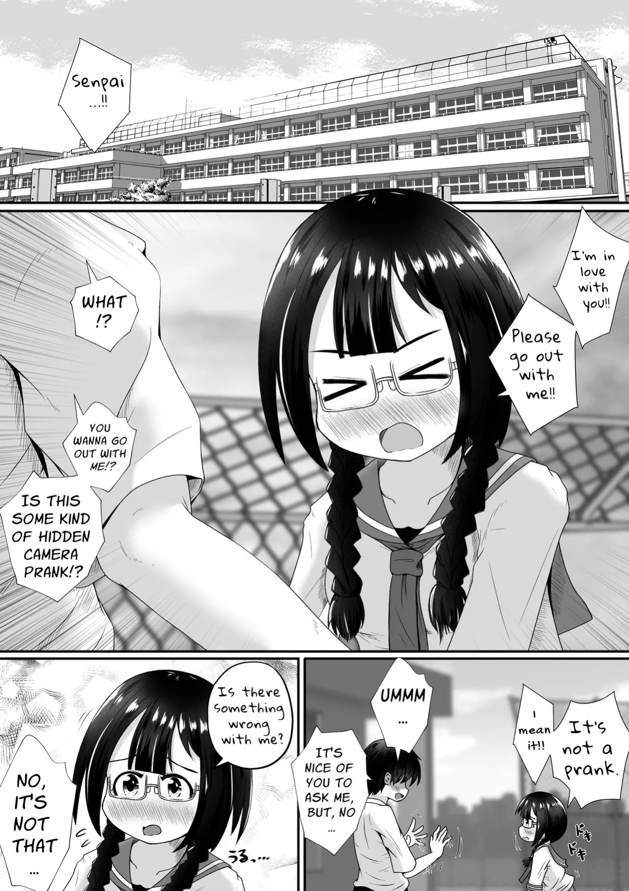 [Ecchi Ecchi Daifuku (Neko Daifuku)] To Prove She's Girlfriend Material, A Petite Slut Uses ALL Her Holes To Service His Big Dick [Kani]