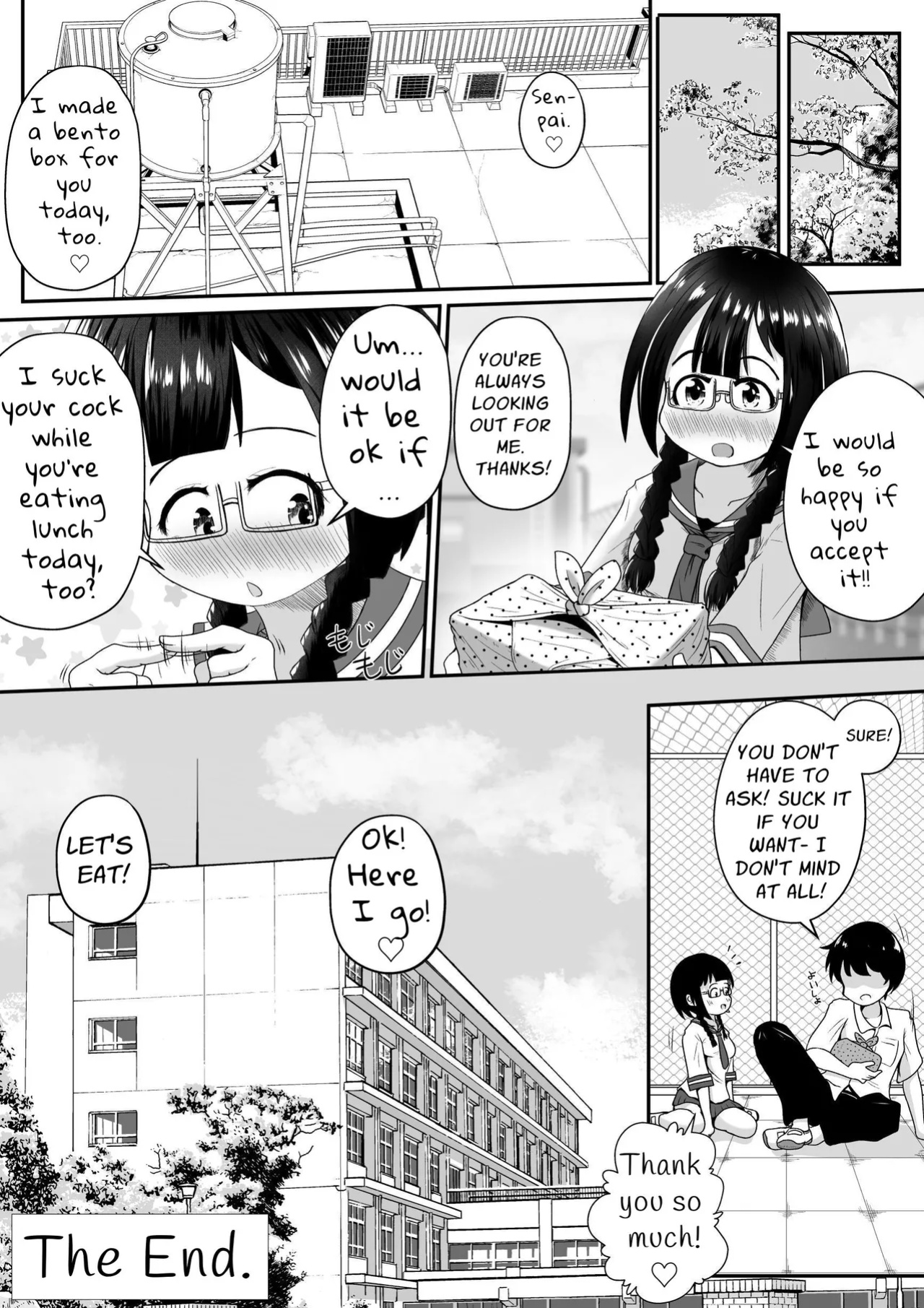 [Ecchi Ecchi Daifuku (Neko Daifuku)] To Prove She's Girlfriend Material, A Petite Slut Uses ALL Her Holes To Service His Big Dick [Kani]