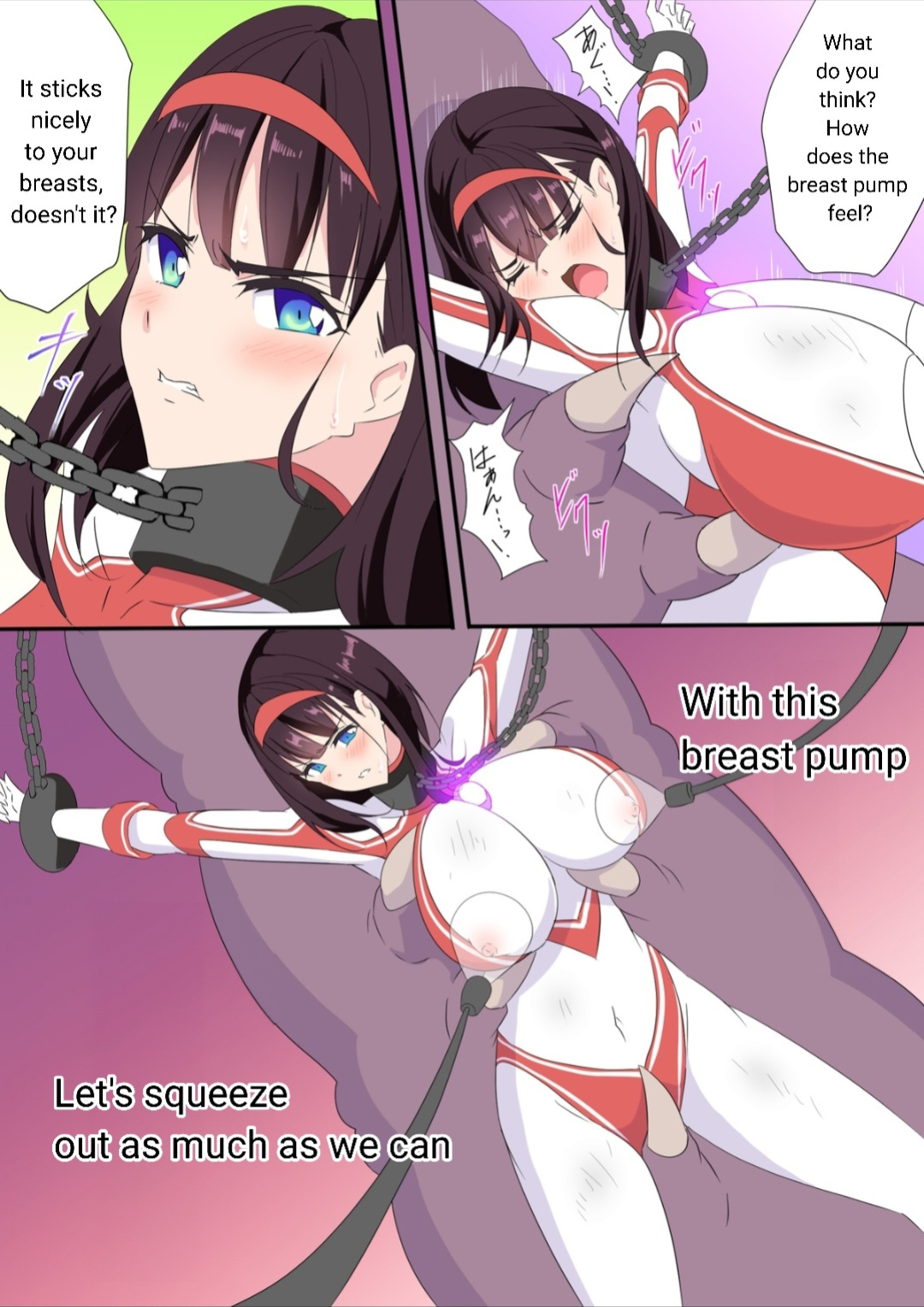 [Co] Ultra Airi's breasts are tortured with feather needles part 27-31 [English Translated] [Chat-gpt]