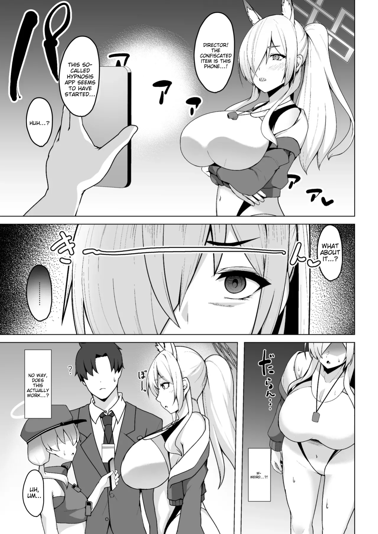 [Asanebou Crisis (Akaneman)] Kanna Kyokuchou wa Minna no Saimin Nikubenki | Director Kanna is Everyone's Hypnotized Plaything (Blue Archive)