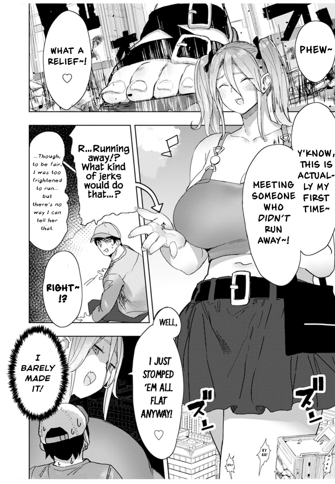 [Uru] Giant Gyaru Matching (Uo Dekka Kyonyuu Kyojiri Koushinchou Gyaru-chan wa Boku ni Koishiteru Anthology Comic)