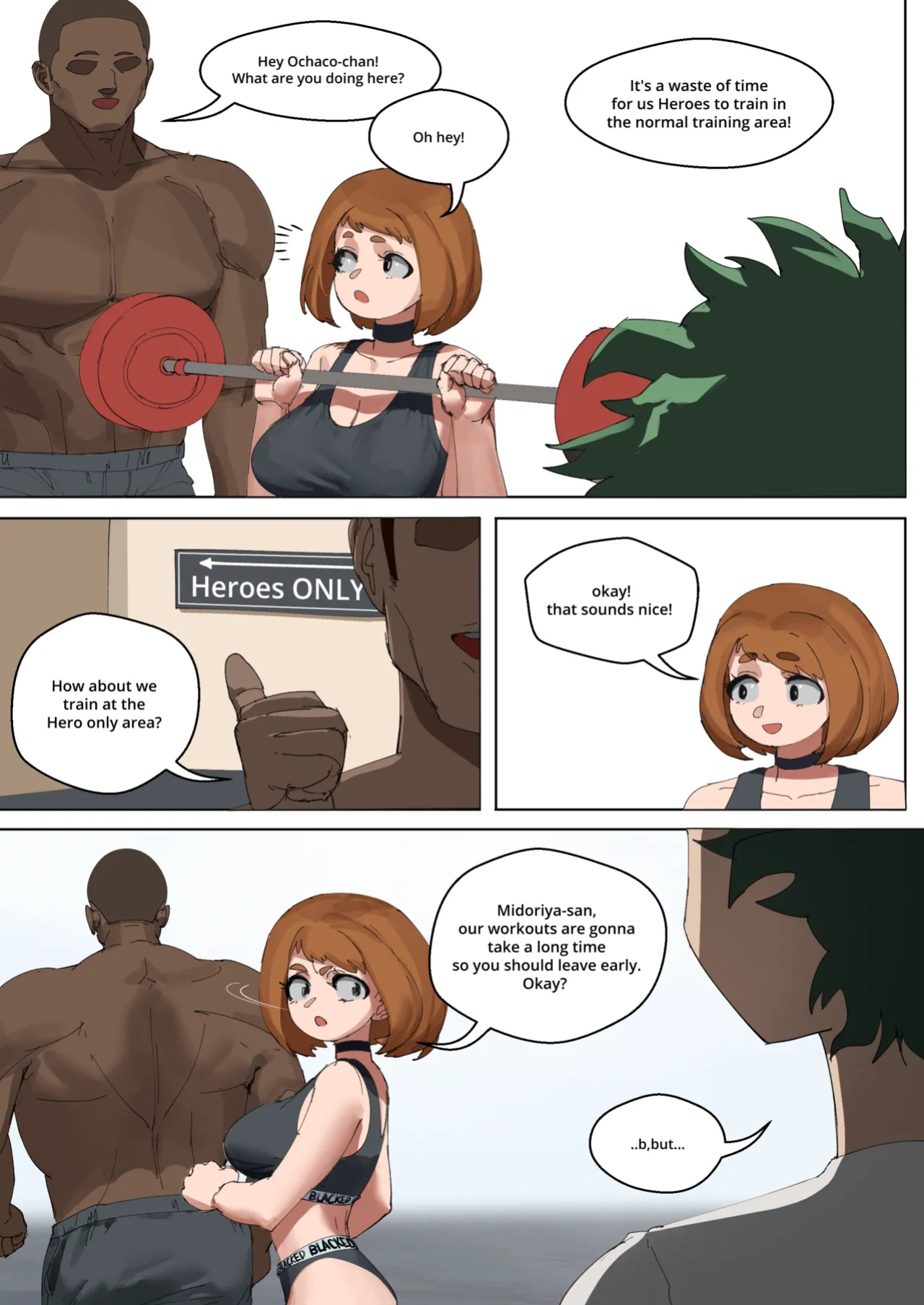 [Wjs07] After Deku lost his quirk (My Hero Academia) (Uncensored & Textless)