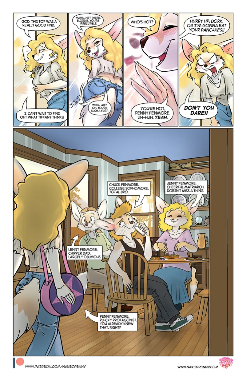 [Stoker & Jonas] Naked Penny: Chapter 1 (W/ Extras)