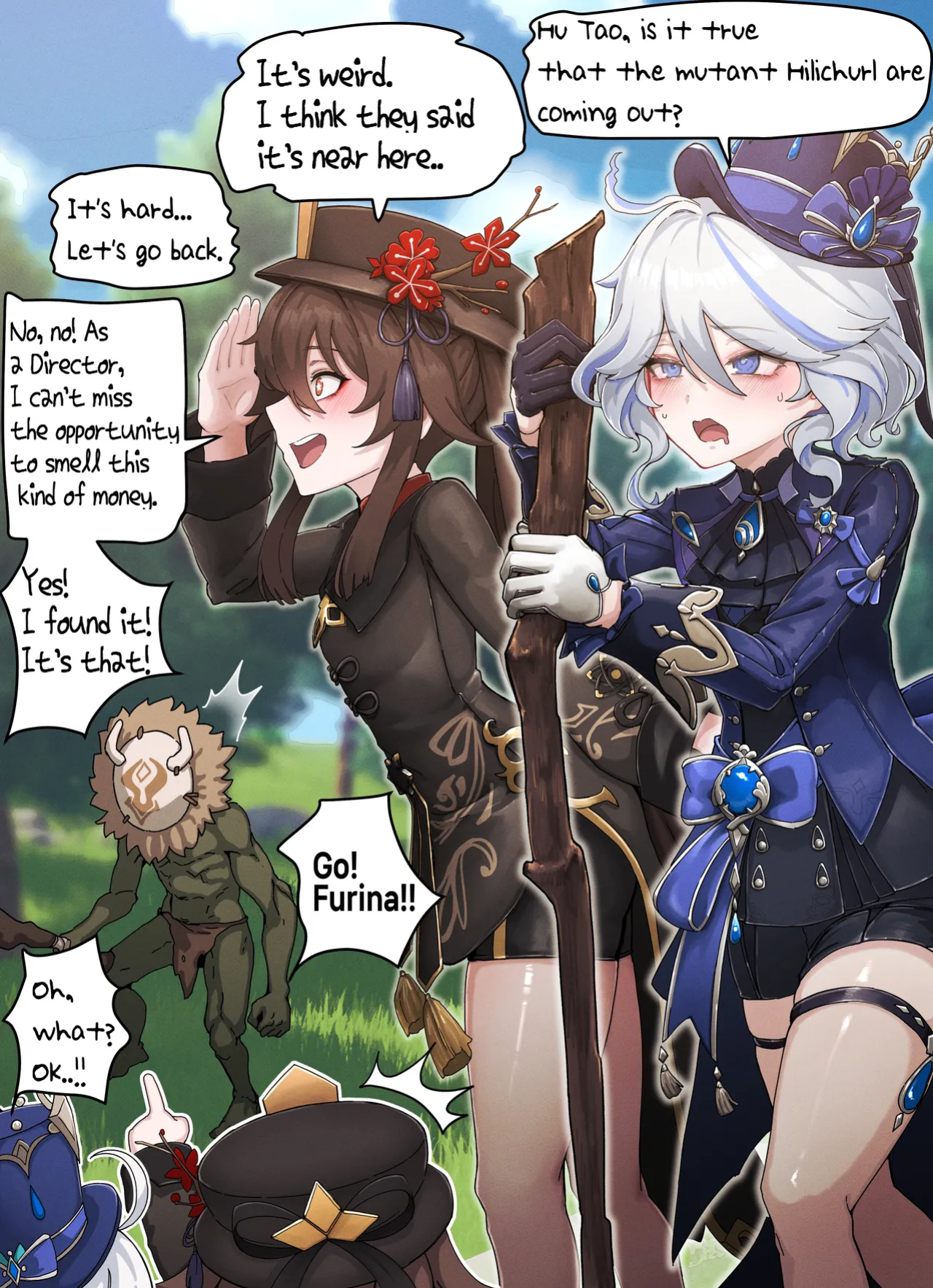 Hutao and Furina full (EN vers)