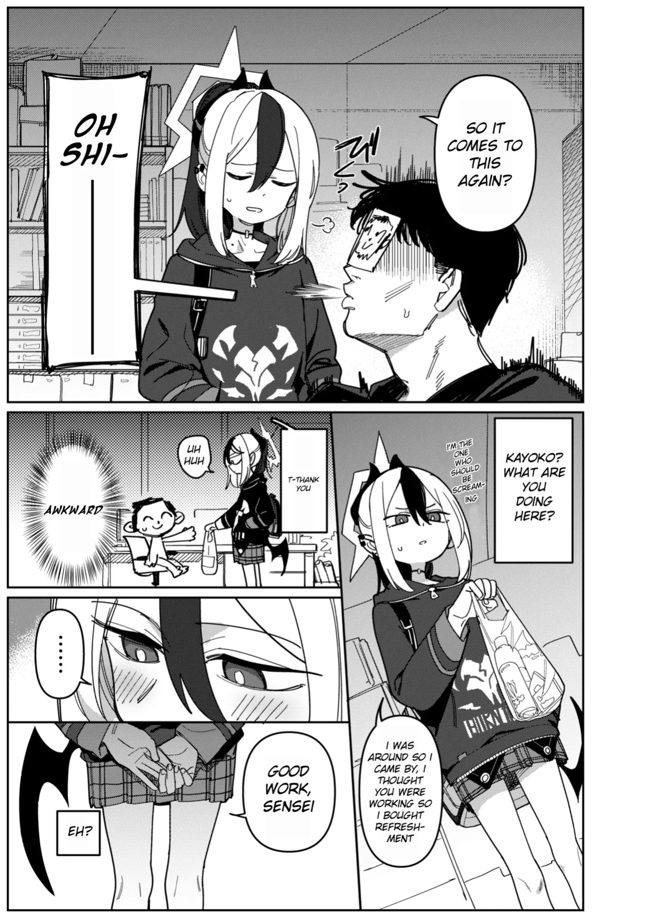 [PYPYworks (Syamonabe)] Onikata Kayoko wa Konna Koto Shinai. Part. 2 - Onikata Kayoko won't do this type of stuff. (Blue Archive) [Yume Translation]