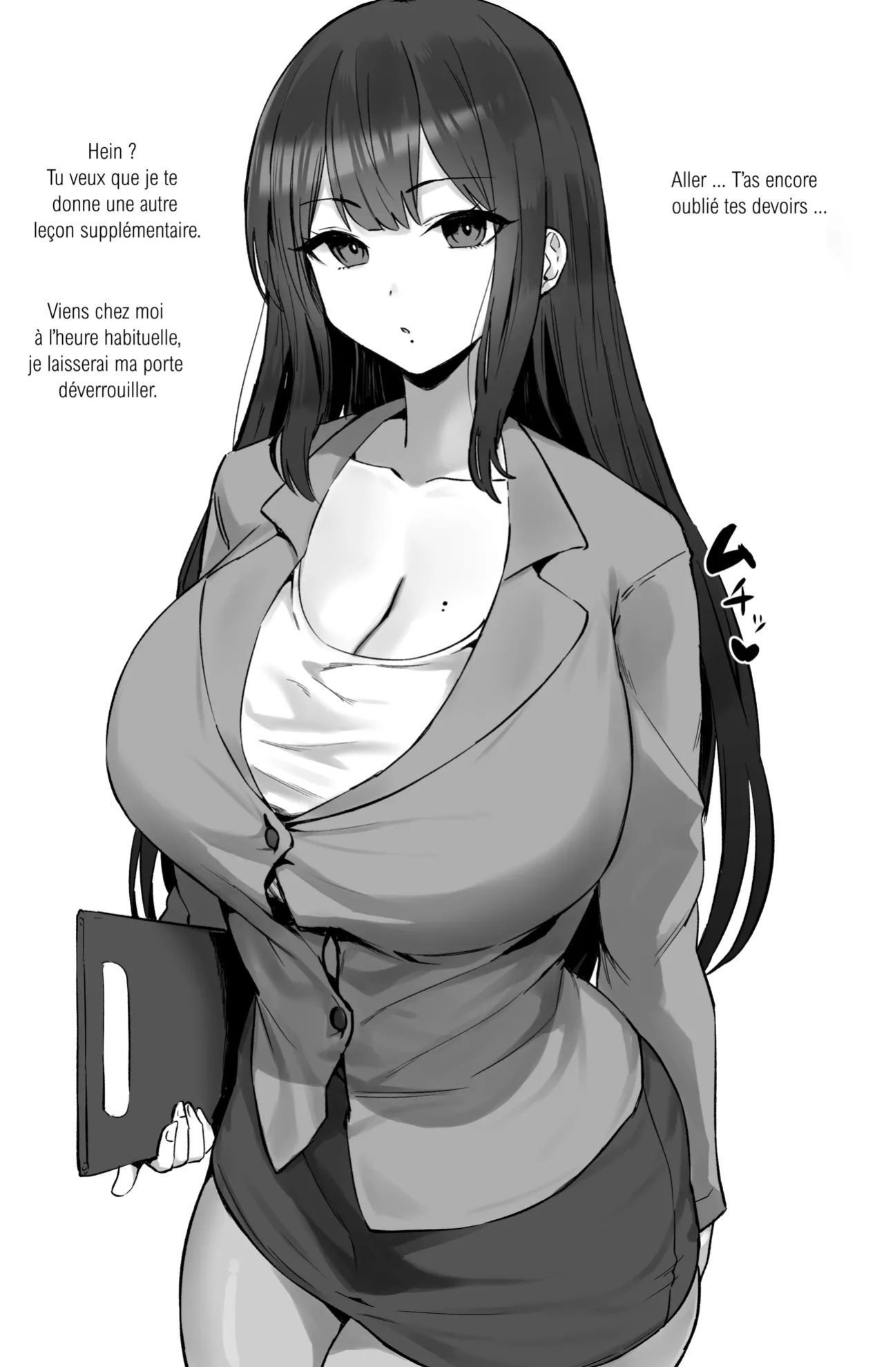 [Hotate-chan] Voluptuous Teacher Muchimuchi Sensei [french] [cladesko](nervscan)