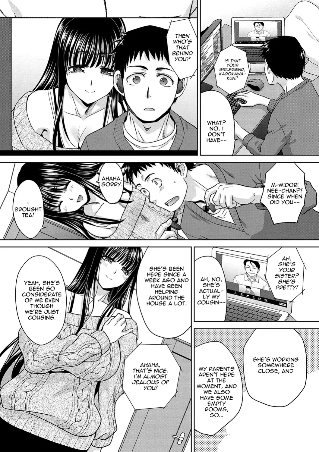 [Itaba Hiroshi] Shinseki Midara My Home Harem Ch.1-3 [castor translates things]
