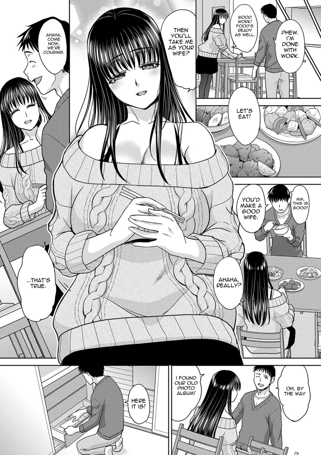 [Itaba Hiroshi] Shinseki Midara My Home Harem Ch.1-3 [castor translates things]