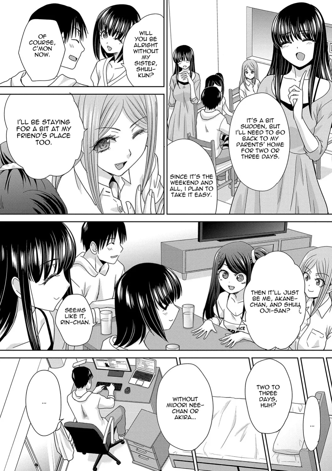 [Itaba Hiroshi] Shinseki Midara My Home Harem Ch.1-3 [castor translates things]