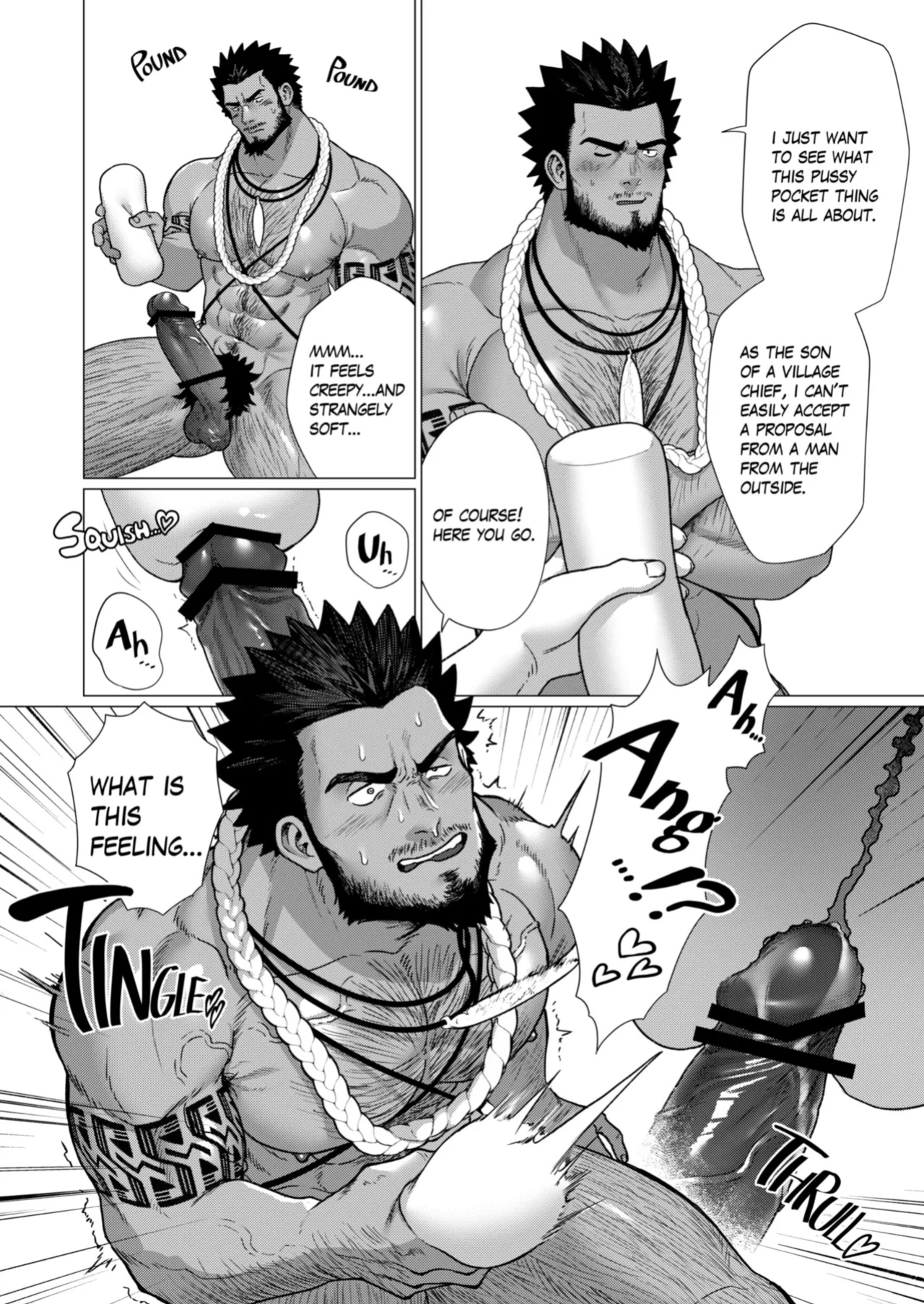 [Ofton Souko (Gorou Naoki)] Men of the Tribal Village 1 [Eng]