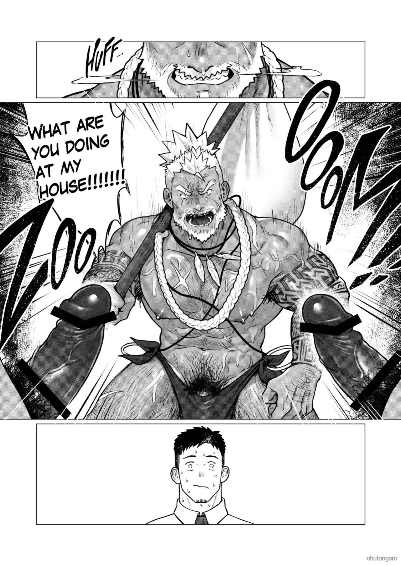 [Ofton Souko (Gorou Naoki)] Men of the Tribal Village 2 [Eng]