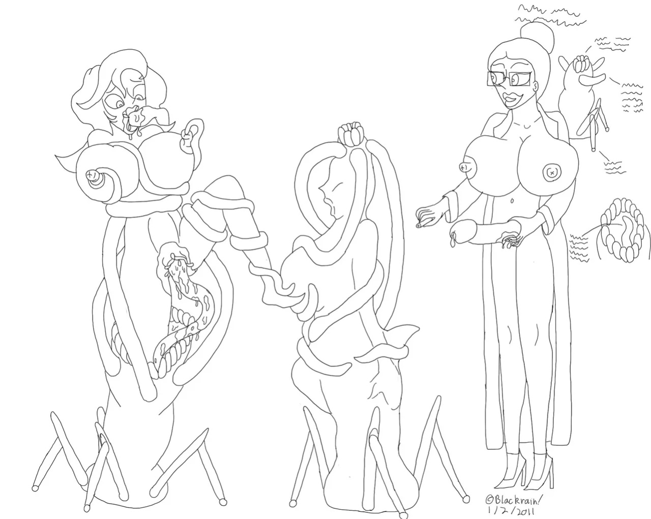 Blackrain drawings 01