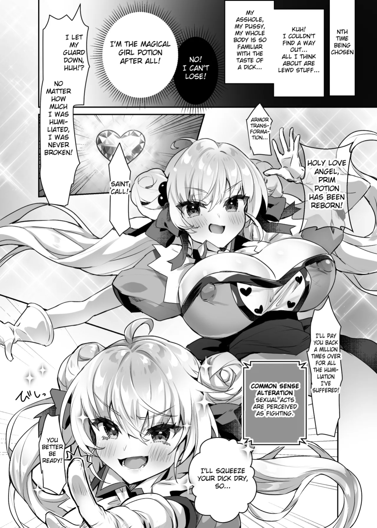 [Dodameyasan (Sasakuma Kyouta)] Moto Mahoushoujo ga Iru Fuuzokuten 2 - Seigi no Kokoro wa Hentai Sen'nou de Don'na Play mo OK Nado Sukebe Fuuzoku Jou ni Ochiru - [Fated Circle]