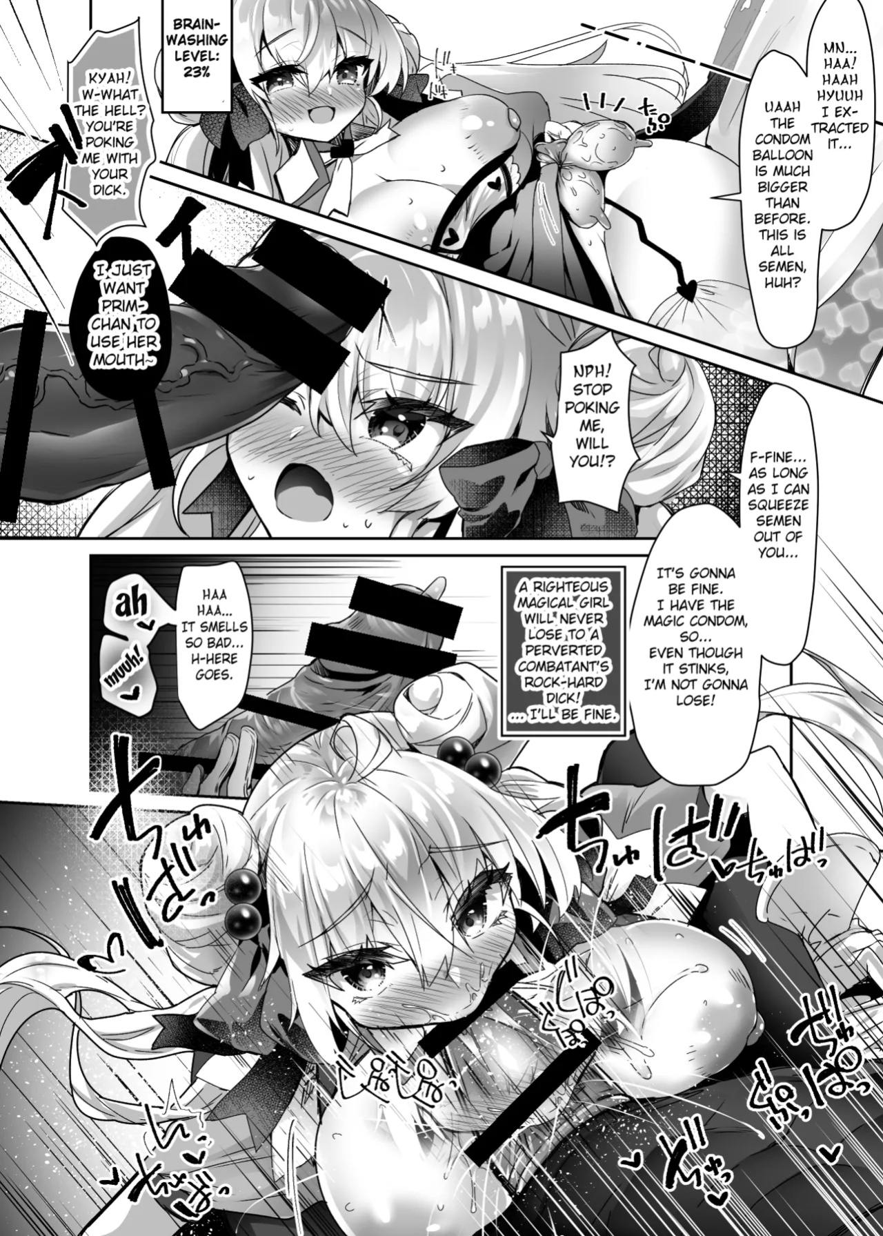 [Dodameyasan (Sasakuma Kyouta)] Moto Mahoushoujo ga Iru Fuuzokuten 2 - Seigi no Kokoro wa Hentai Sen'nou de Don'na Play mo OK Nado Sukebe Fuuzoku Jou ni Ochiru - [Fated Circle]