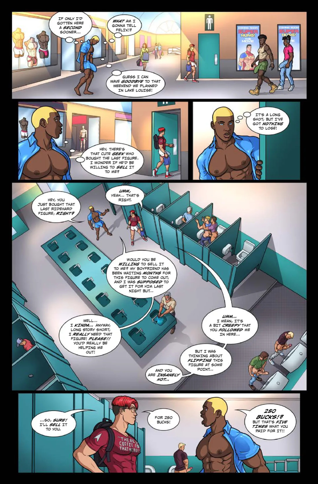 [Alexander, Patrick Fillion] My Boyfriend is a Superhero #4 [Eng]