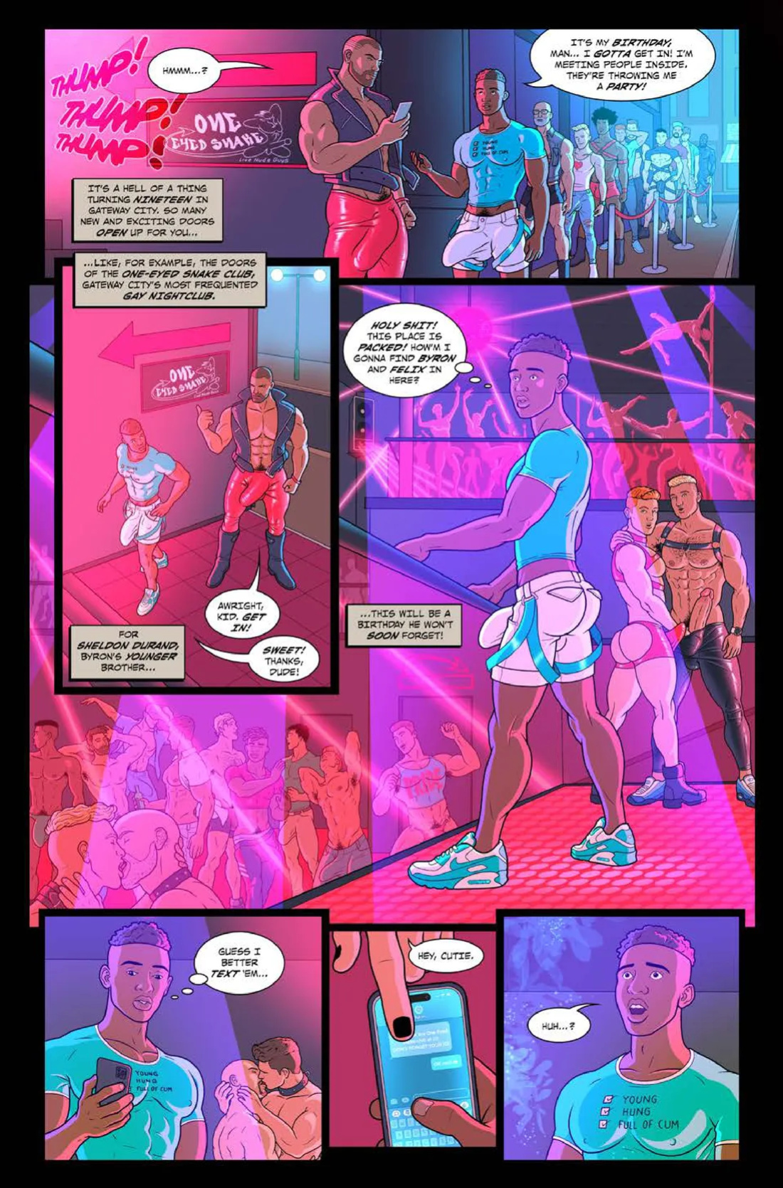 [Alexander, Patrick Fillion] My Boyfriend is a Superhero #4 [Eng]