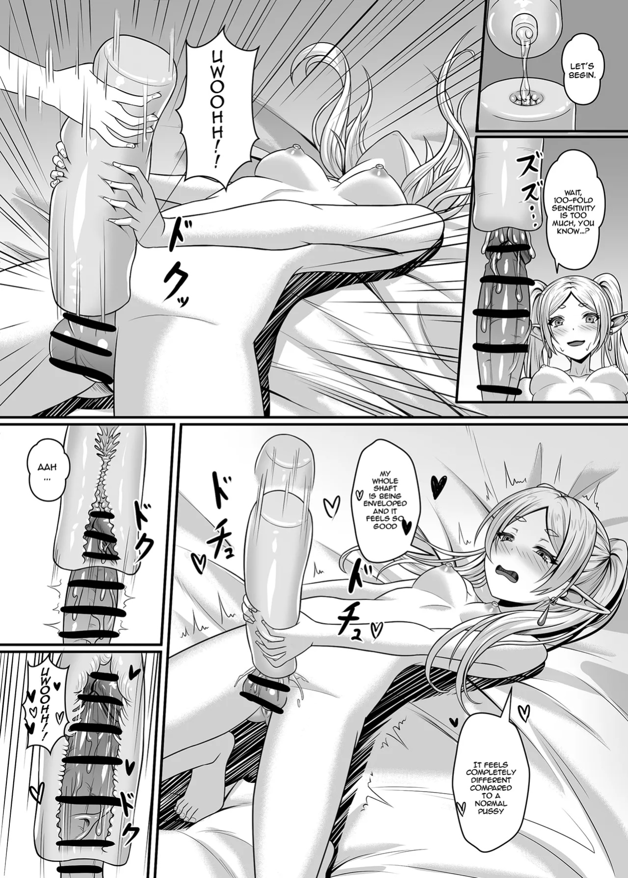 [TSFLAB (Tako Seijin)] Frieren no Kyokon Mahou | Frieren's Big Dick Magic (Sousou no Frieren)